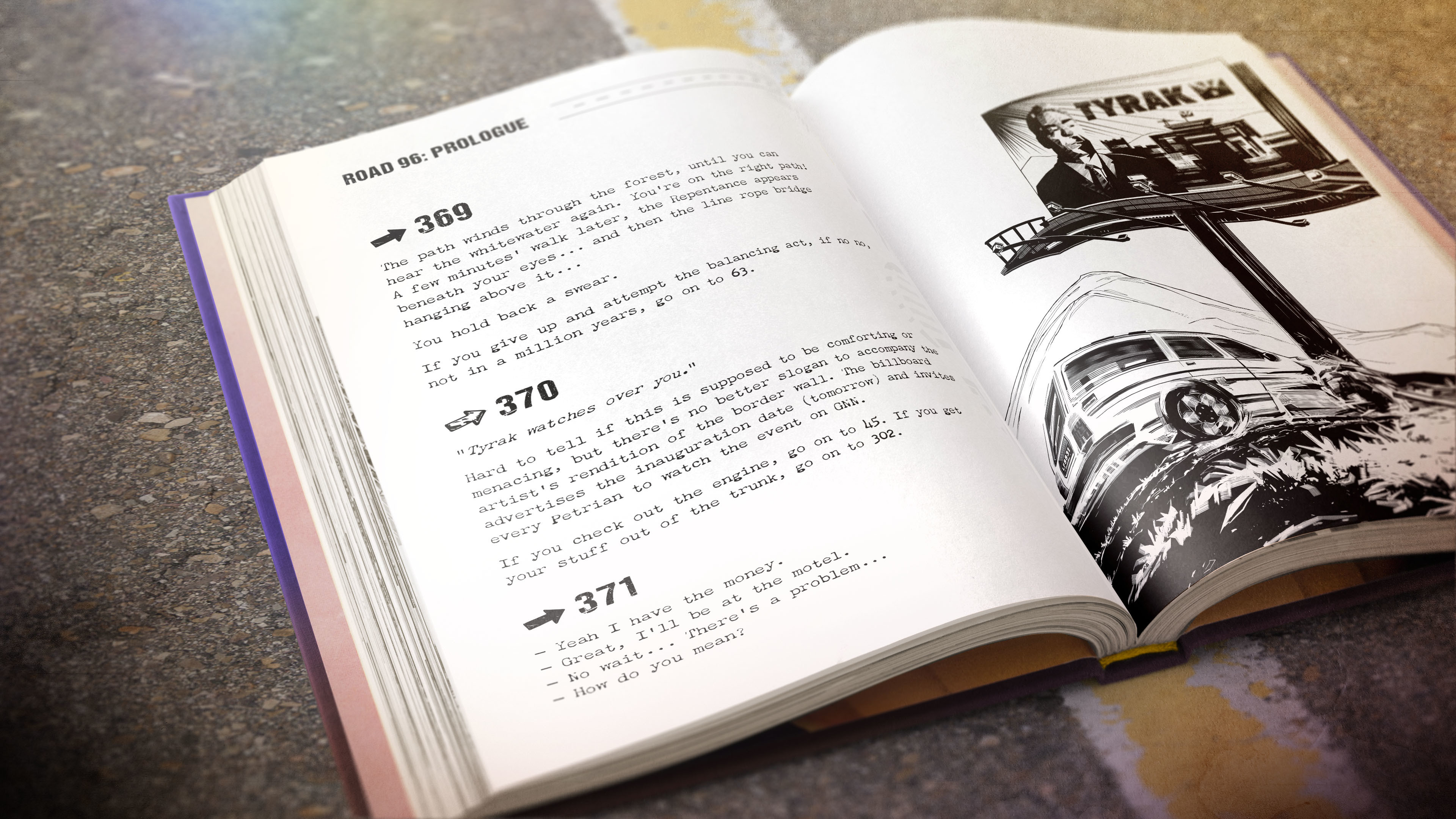 Road 96 Book Prologue screenshot 2