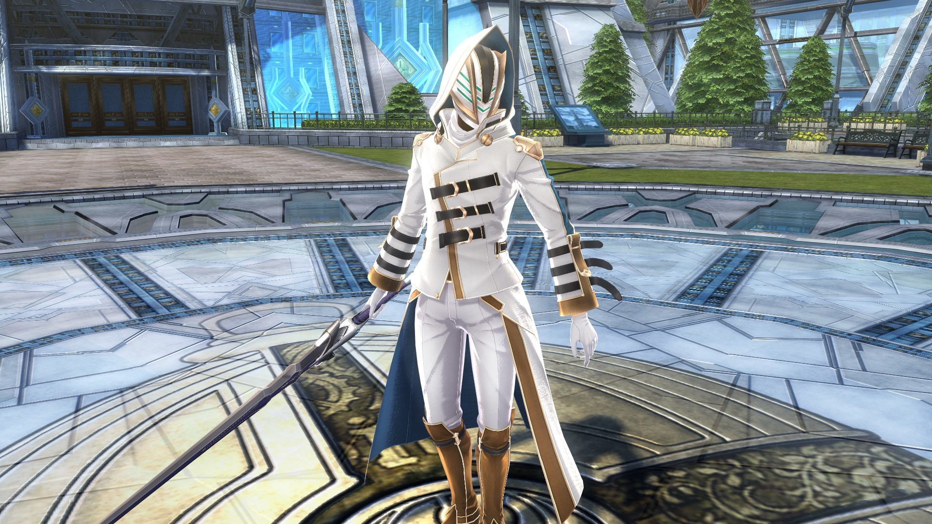 THE LEGEND OF HEROES: HAJIMARI NO KISEKI - C's Special Costume "White Knight" screenshot 2