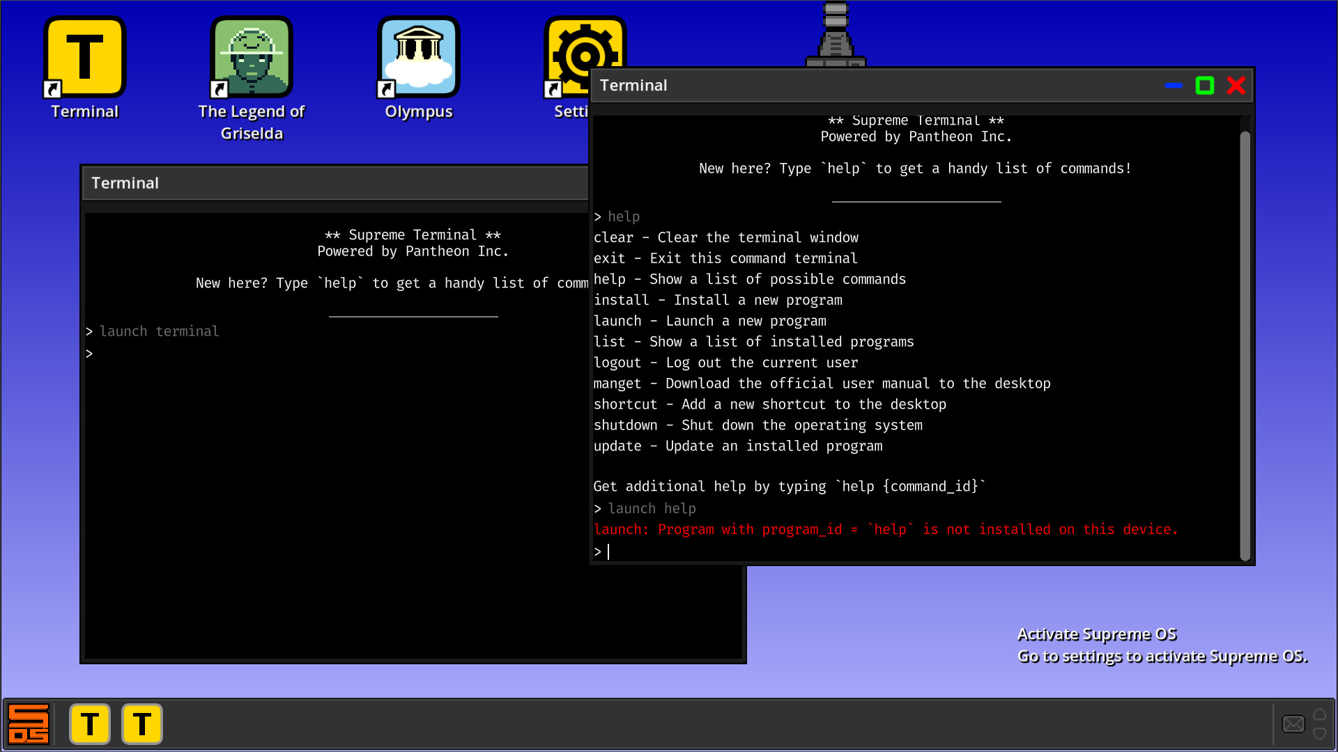 Supreme OS screenshot 3