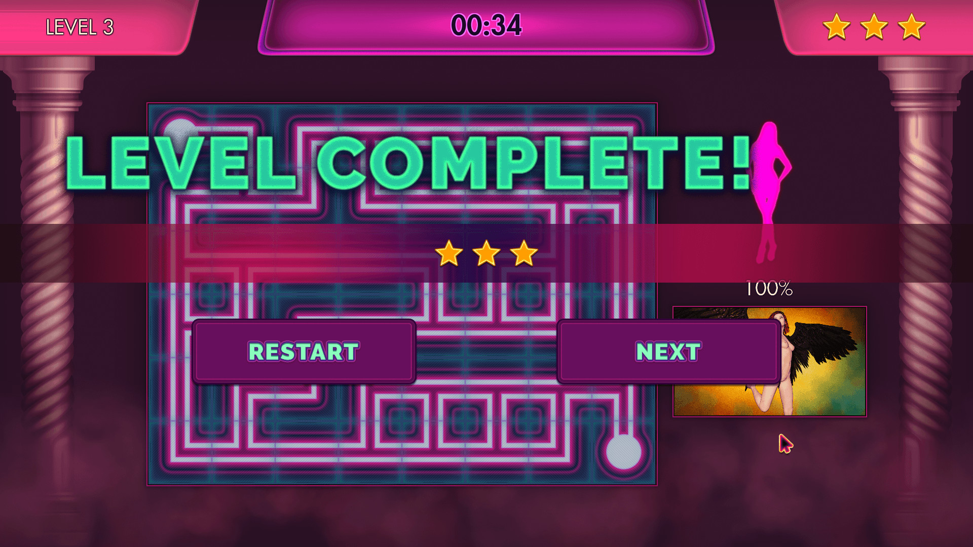 Flirtatious: Fallen Angels screenshot 1