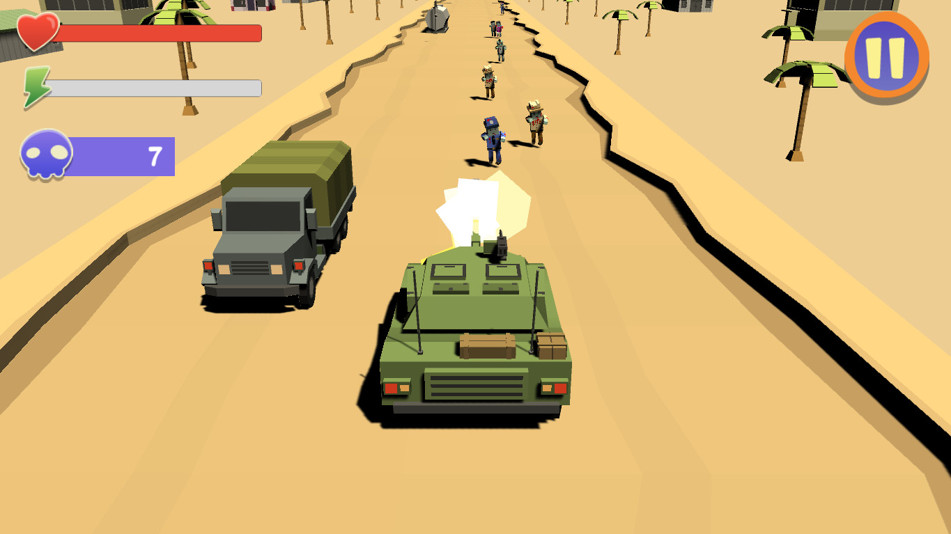 Tank Zombie Smasher screenshot 3