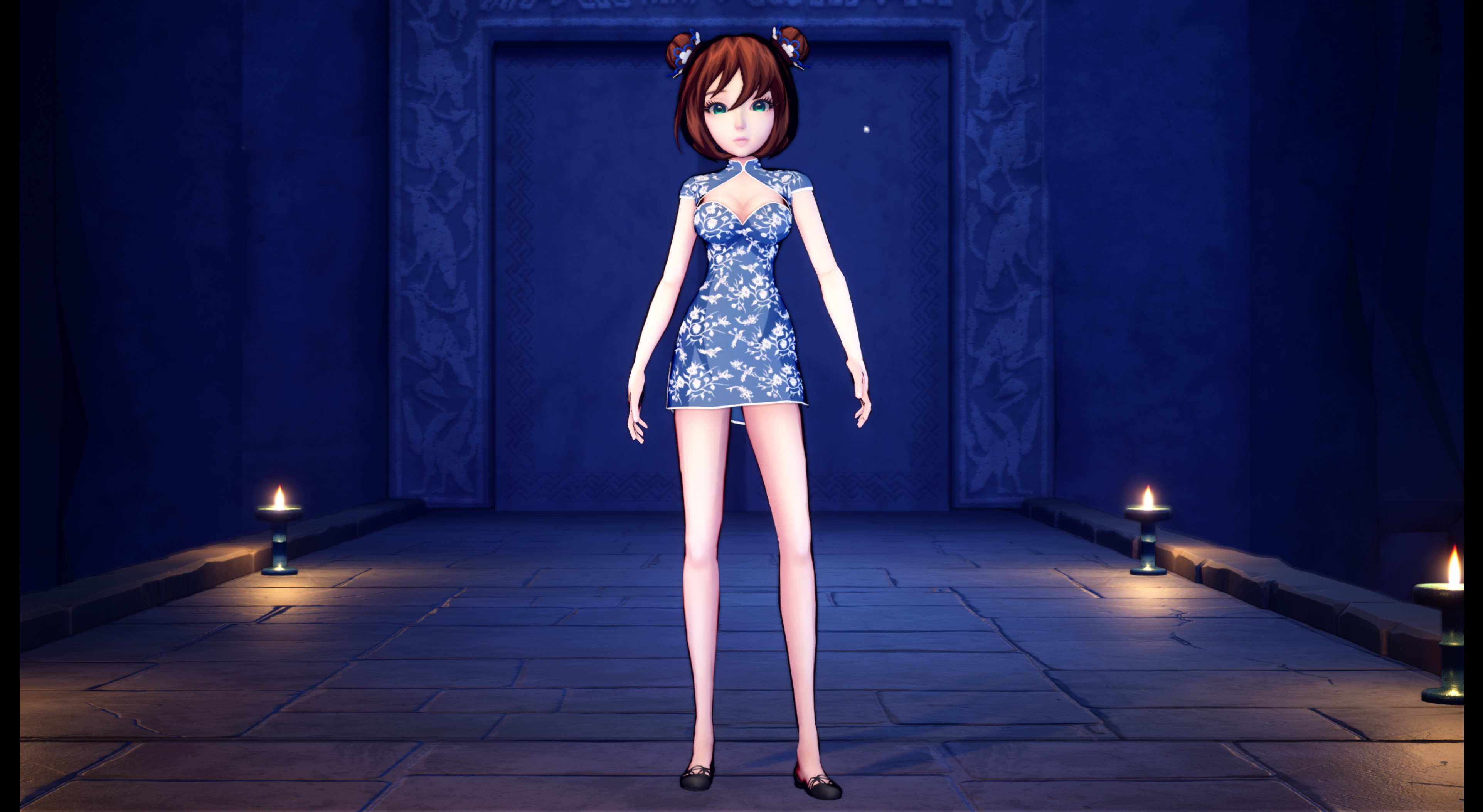 蛊婆 - 古久寻 - 青花旗袍 screenshot 1