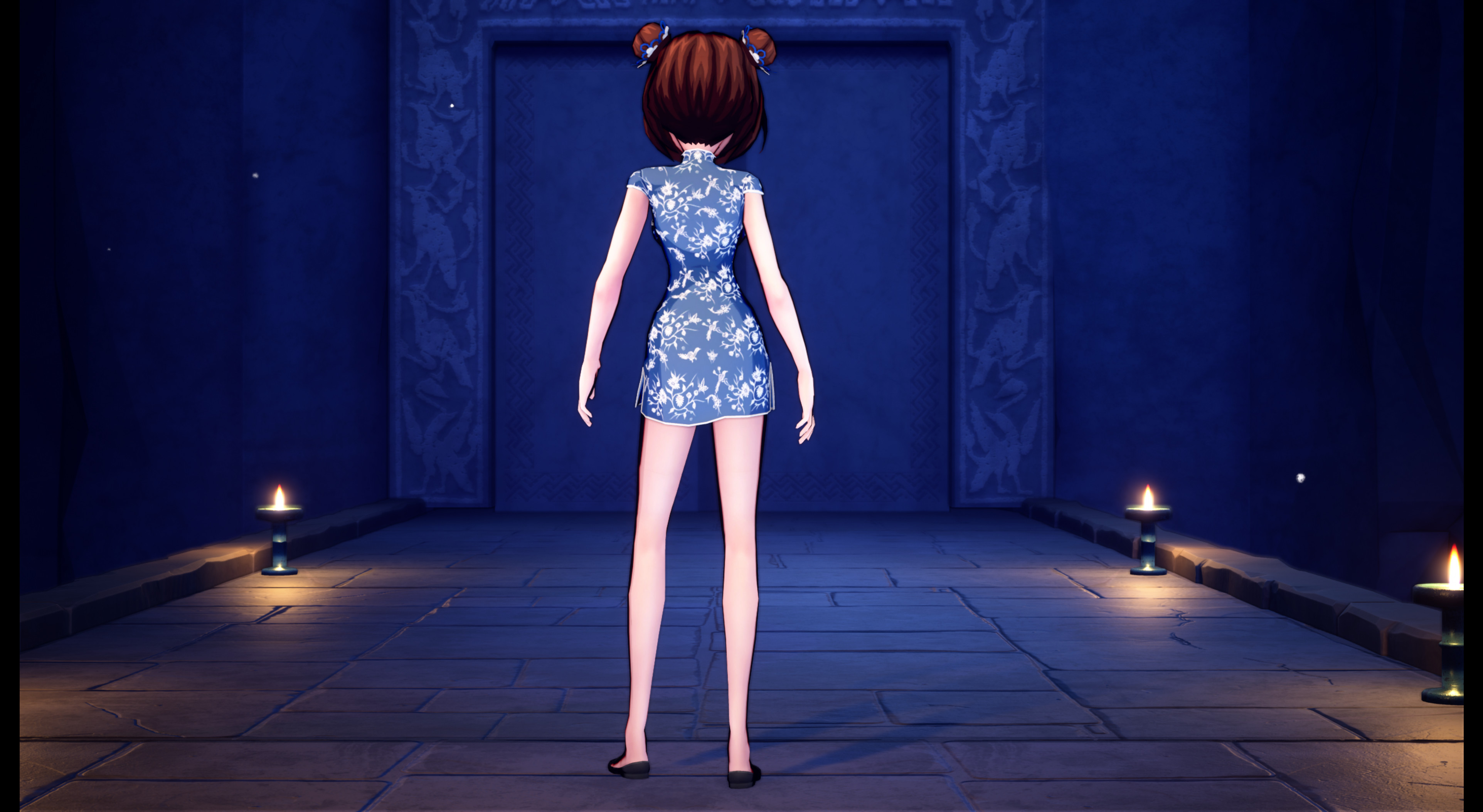 蛊婆 - 古久寻 - 青花旗袍 screenshot 4
