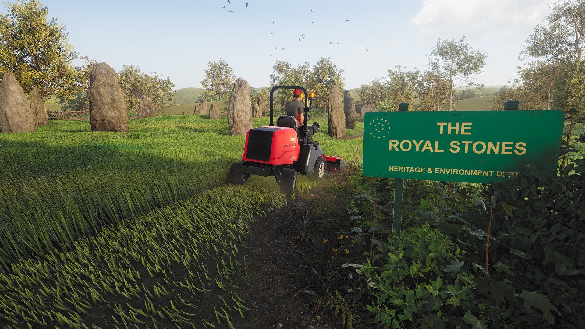 Lawnmowing Simulator - Ancient Britain Pack screenshot 4