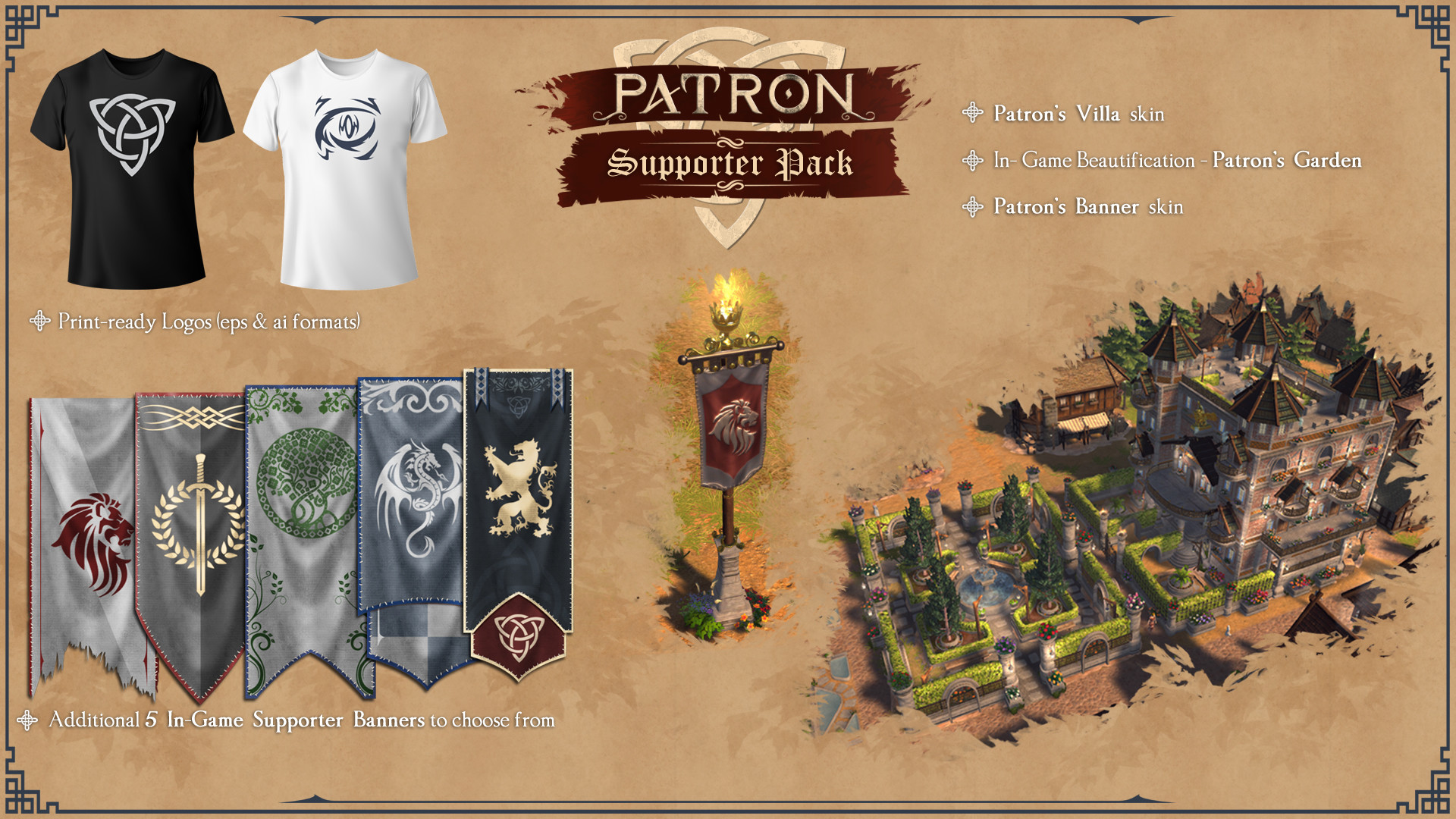Patron - Supporter Pack screenshot 1