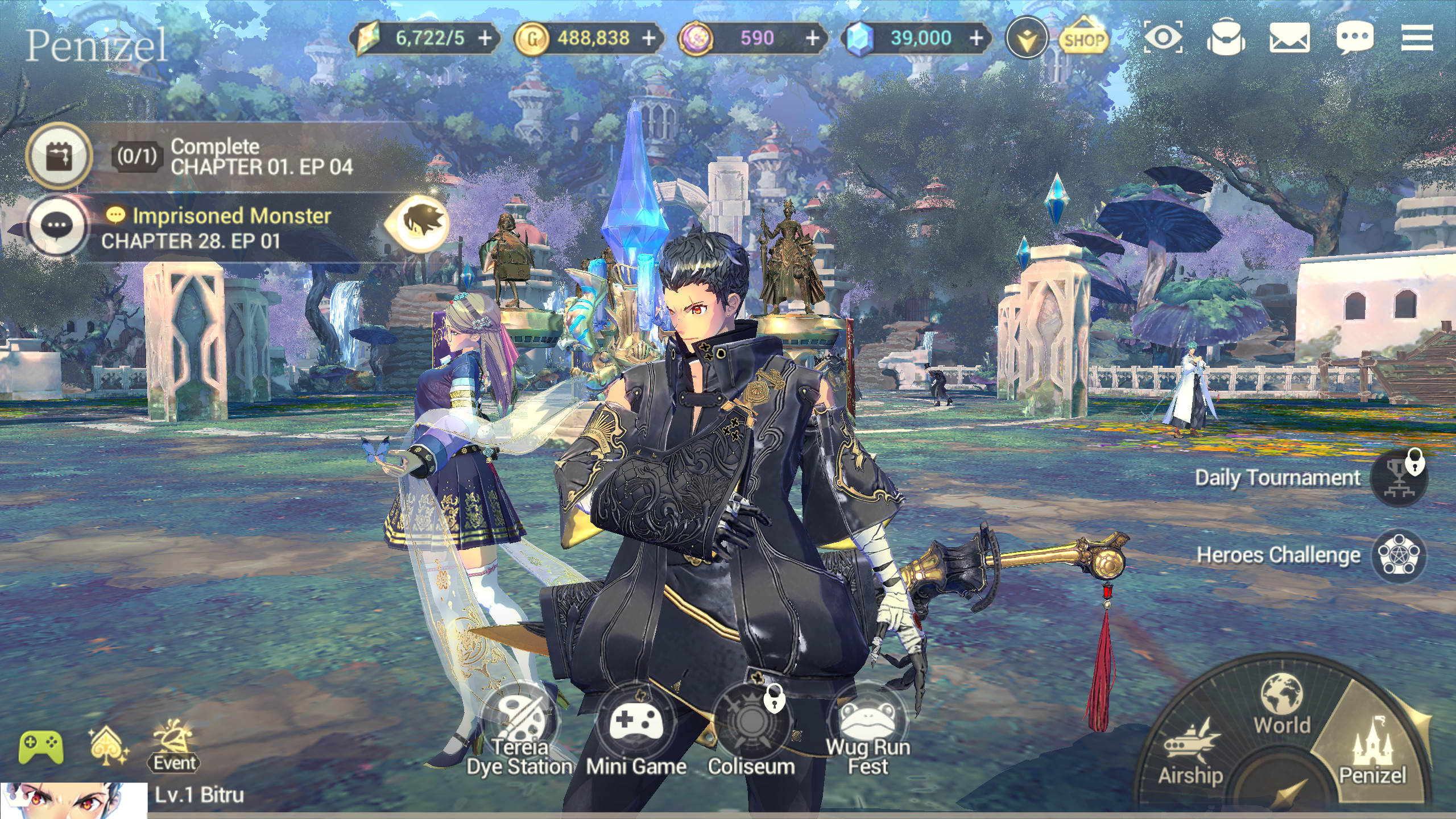 Exos Heroes screenshot 3