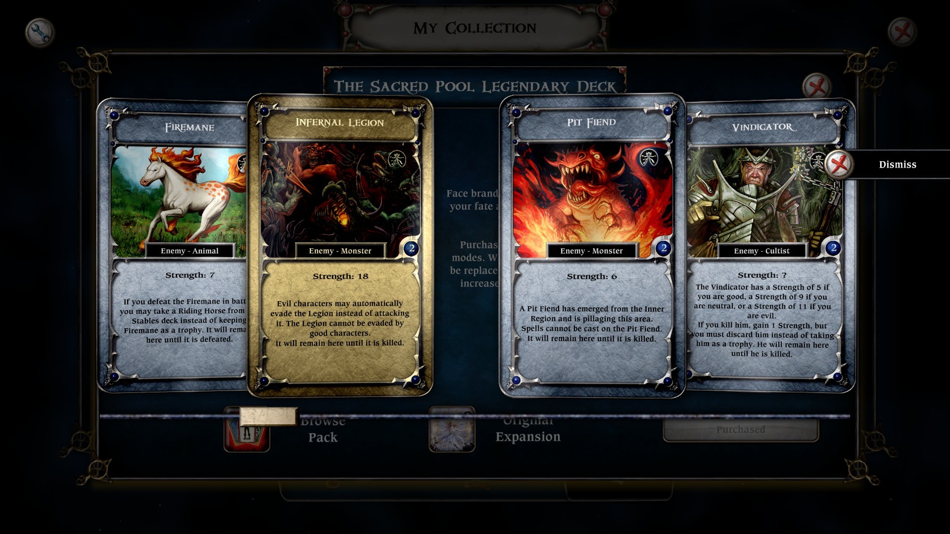 Talisman - Legendary Deck - The Sacred Pool screenshot 1