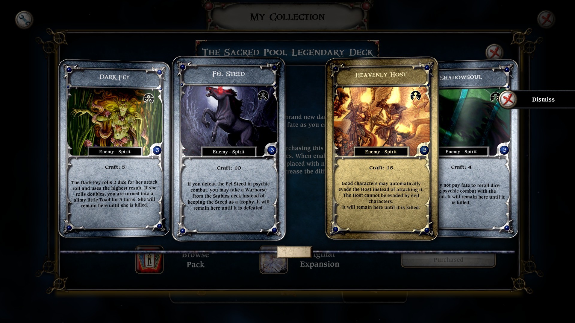 Talisman - Legendary Deck - The Sacred Pool screenshot 3