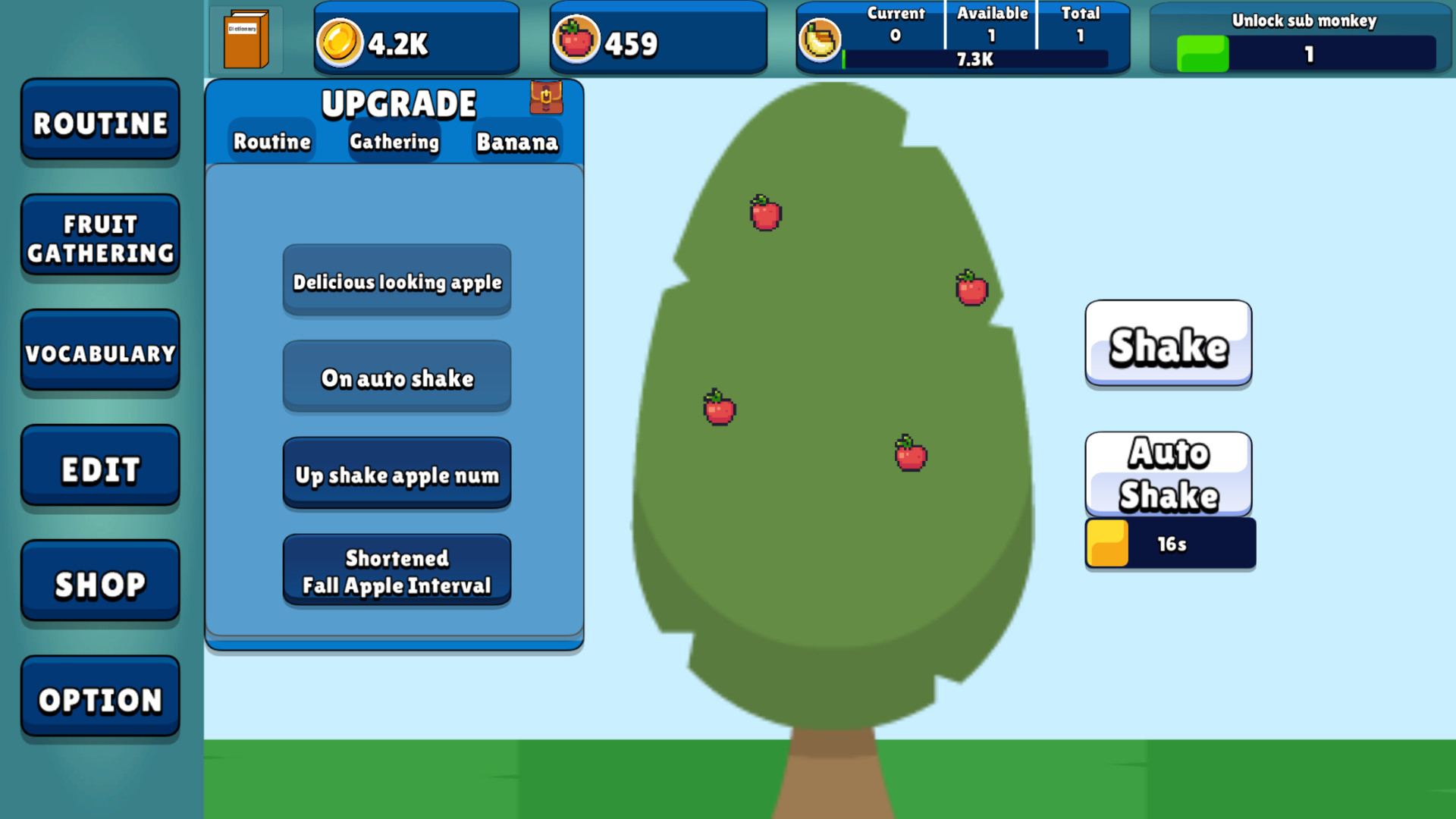 Idle Monkeylogy screenshot 1