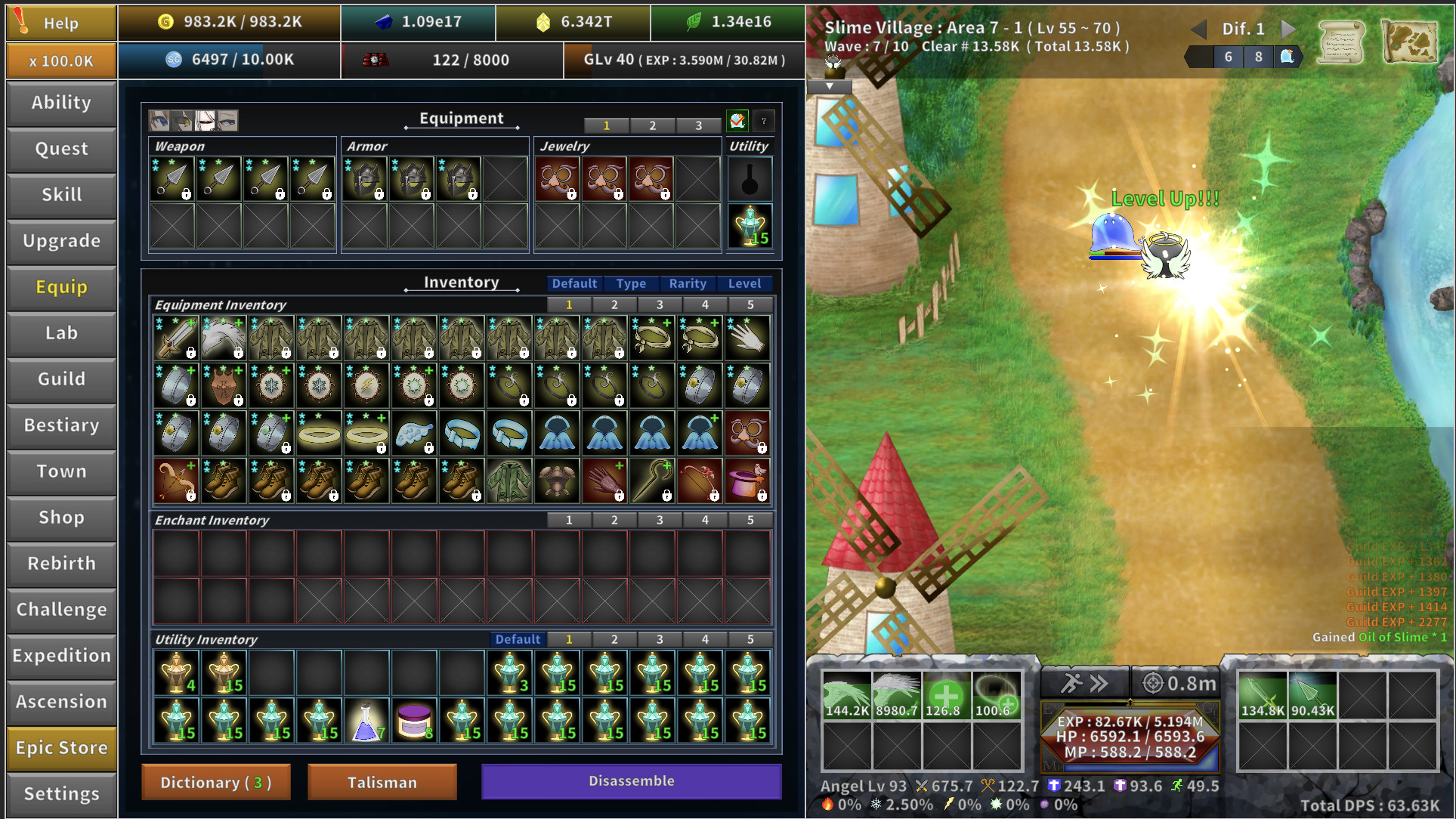 Incremental Epic Hero 2 screenshot 8