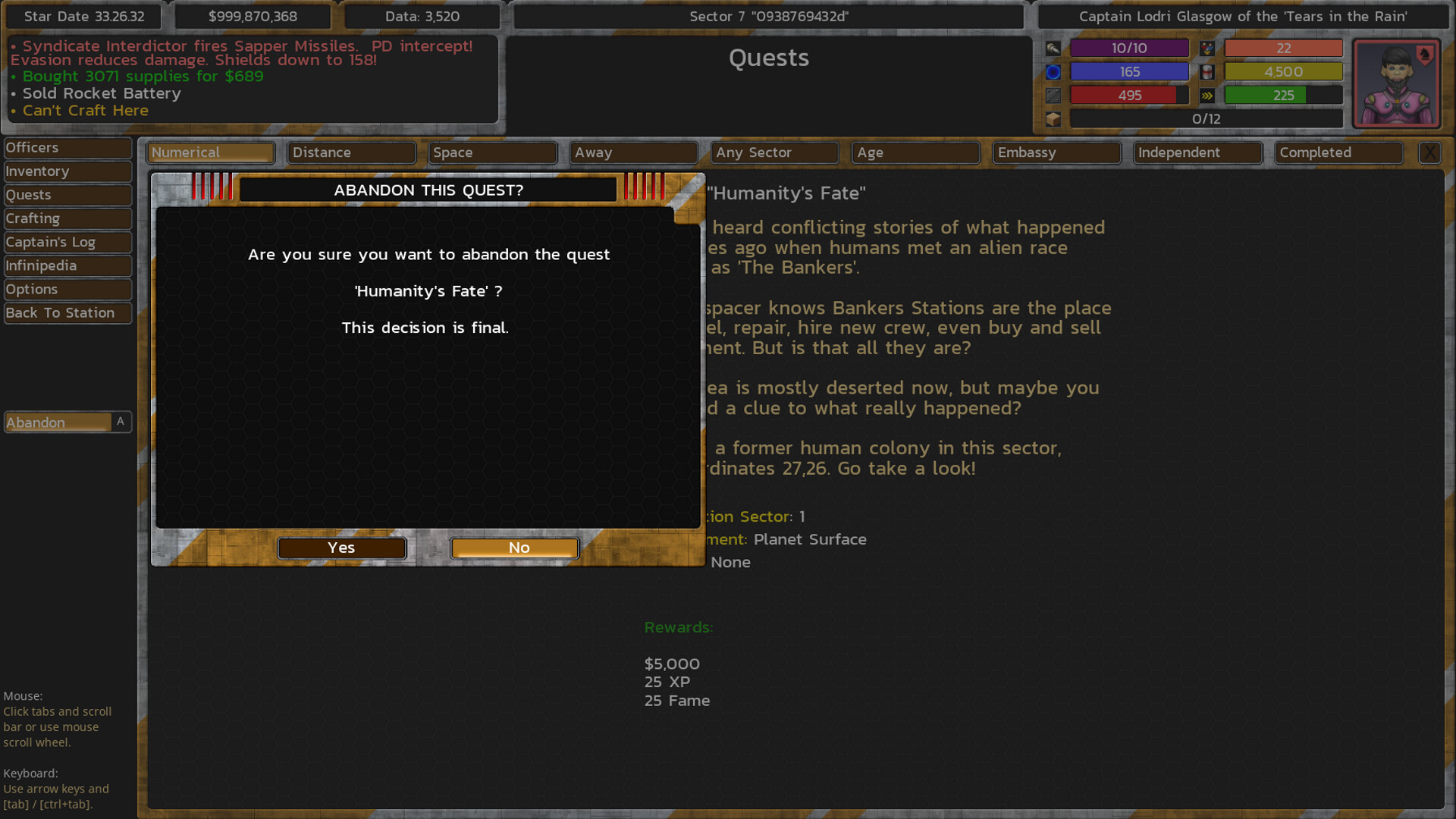 Approaching Infinity: Interface Expansion screenshot 2