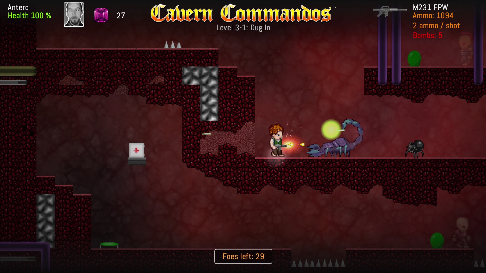 Cavern Commandos screenshot 4