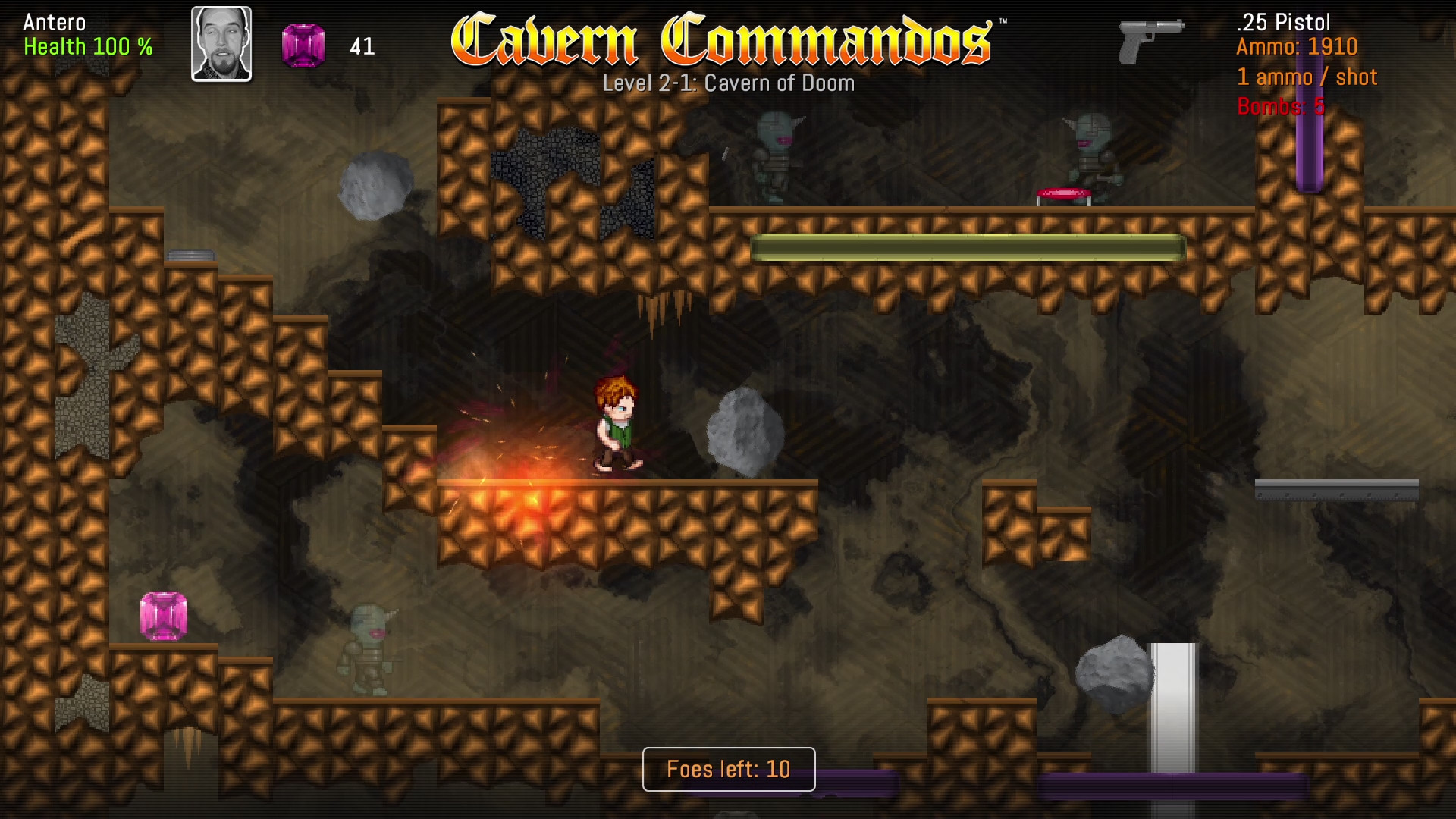 Cavern Commandos screenshot 5