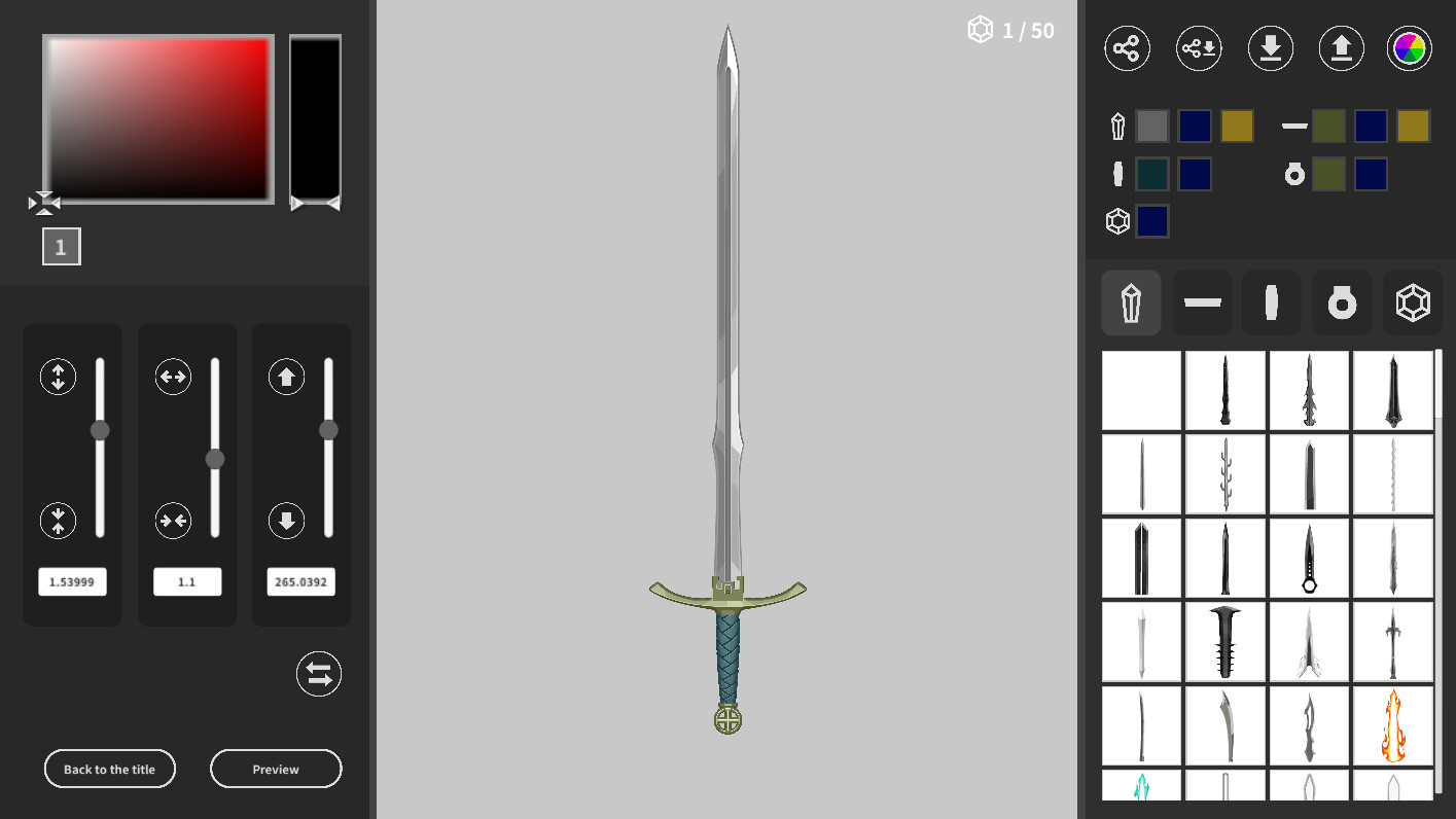 Sword Maker screenshot 1