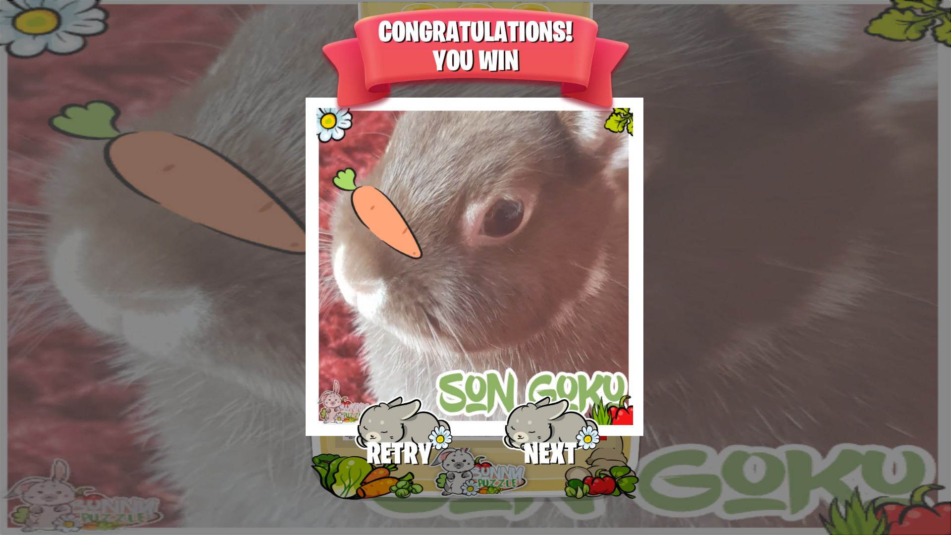 Bunny Puzzle screenshot 6