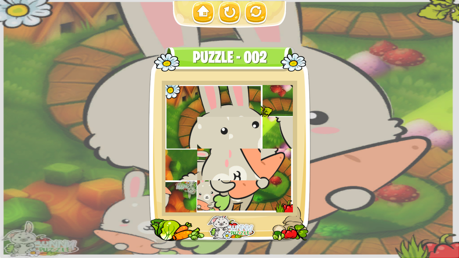 Bunny Puzzle screenshot 2