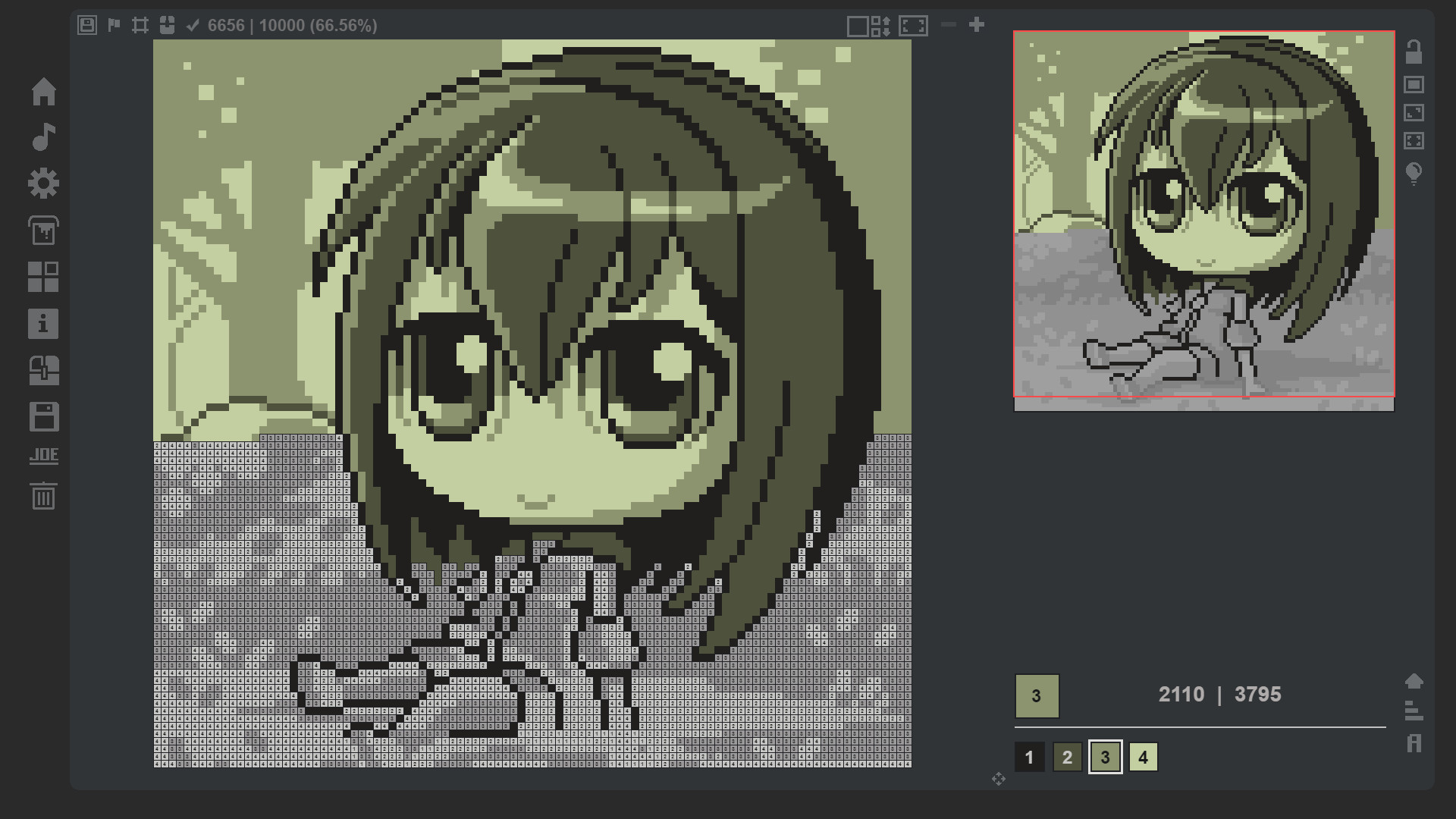 Coloring Game 4 – 2-Bit Palette screenshot 3