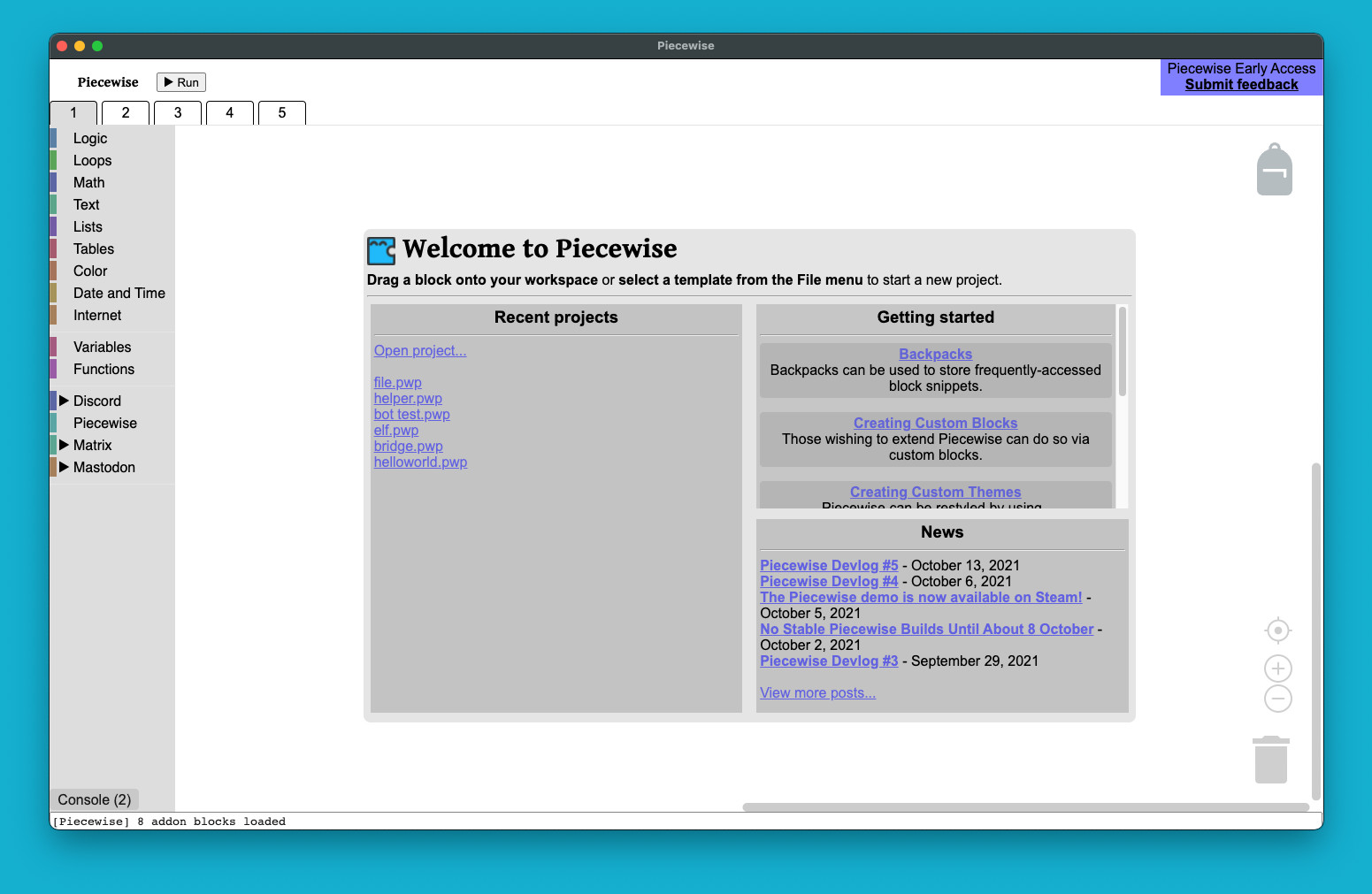 Piecewise screenshot 5