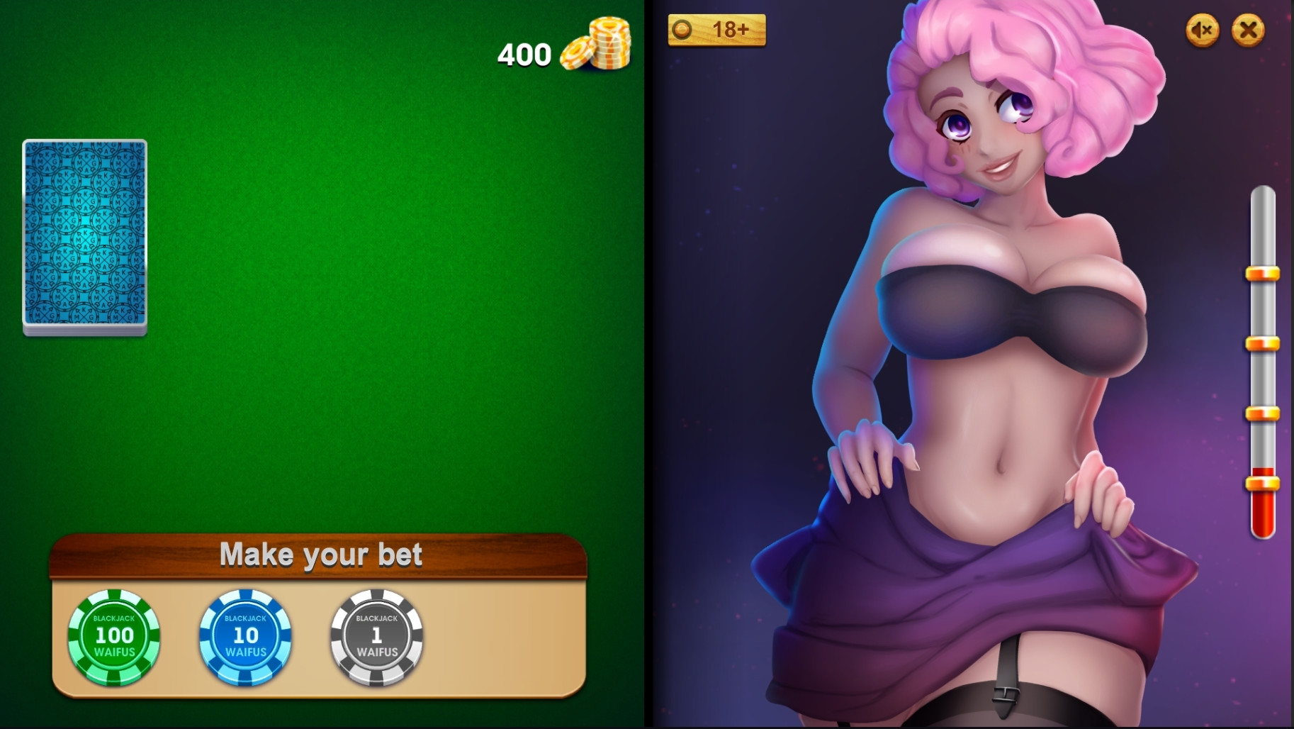 BLACKJACK and WAIFUS screenshot 6