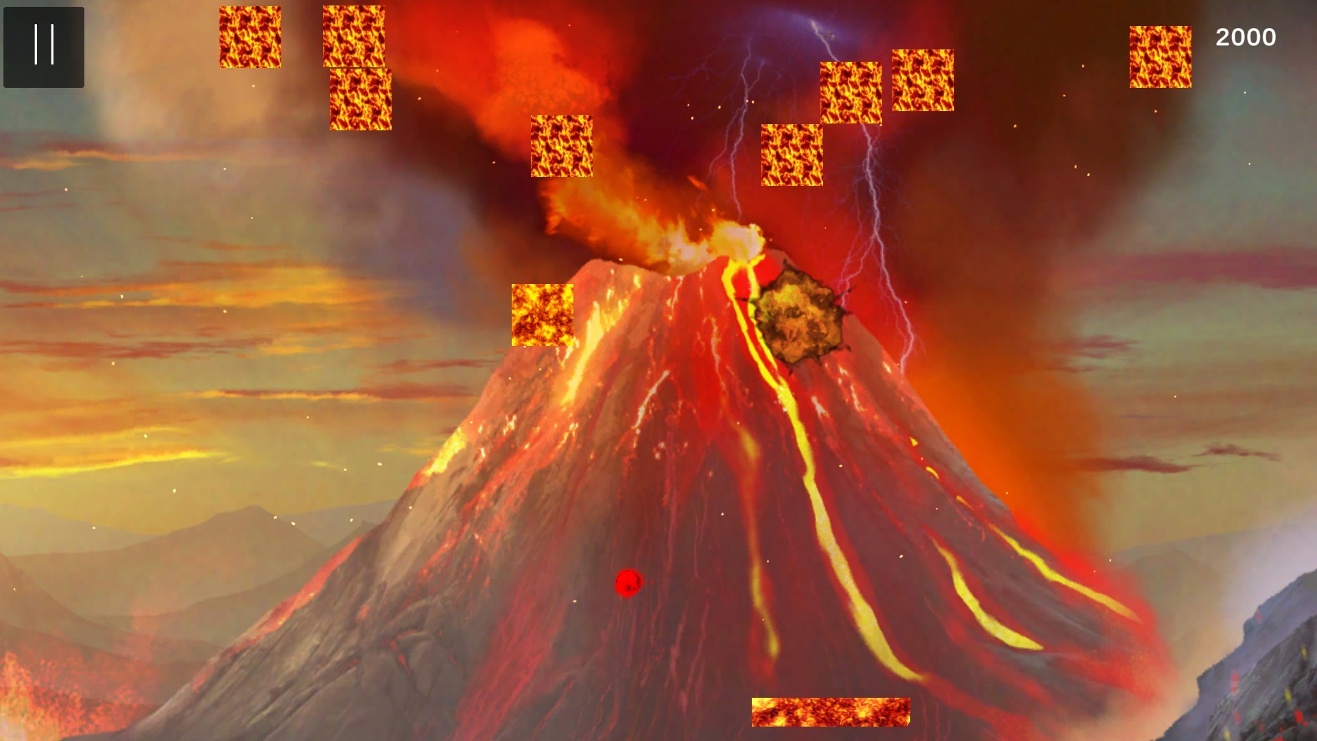 Burning Brick Breaker screenshot 1