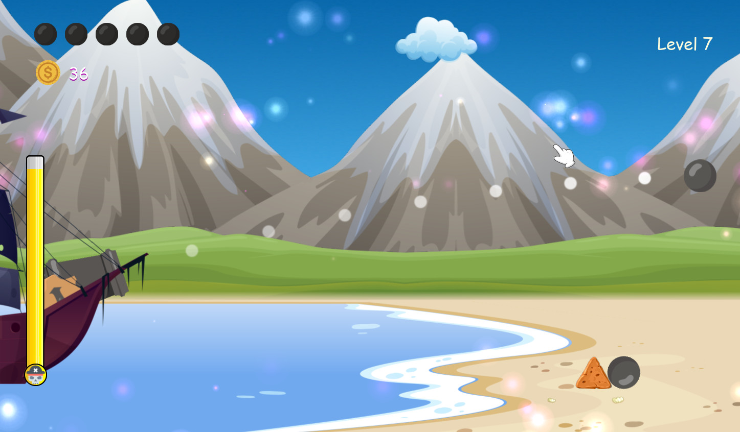 Pirates vs monkeys screenshot 1