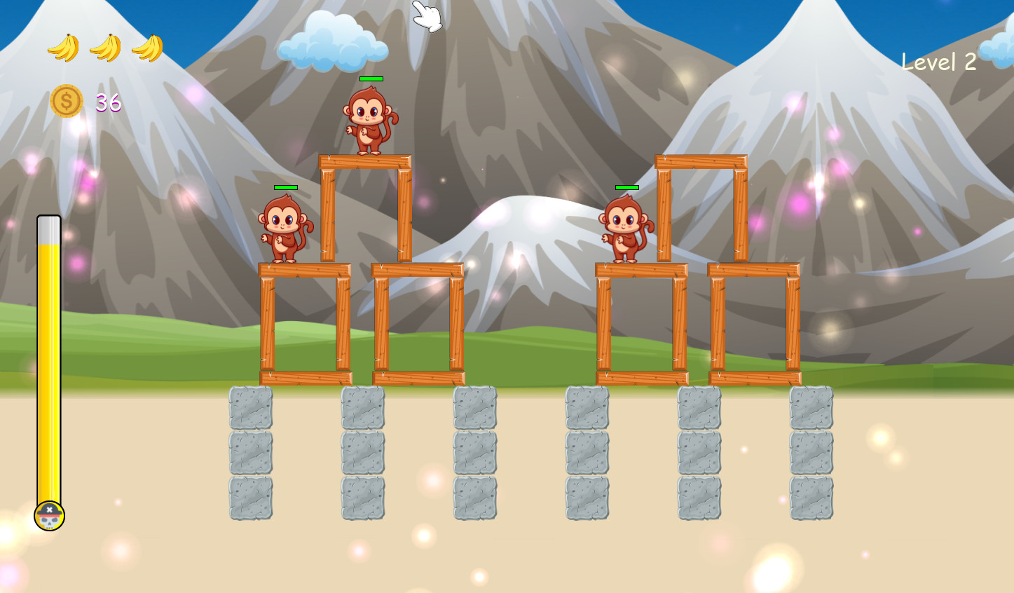Pirates vs monkeys screenshot 2