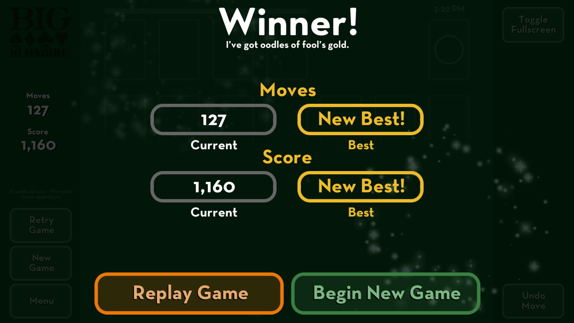 Big Klondike screenshot 5