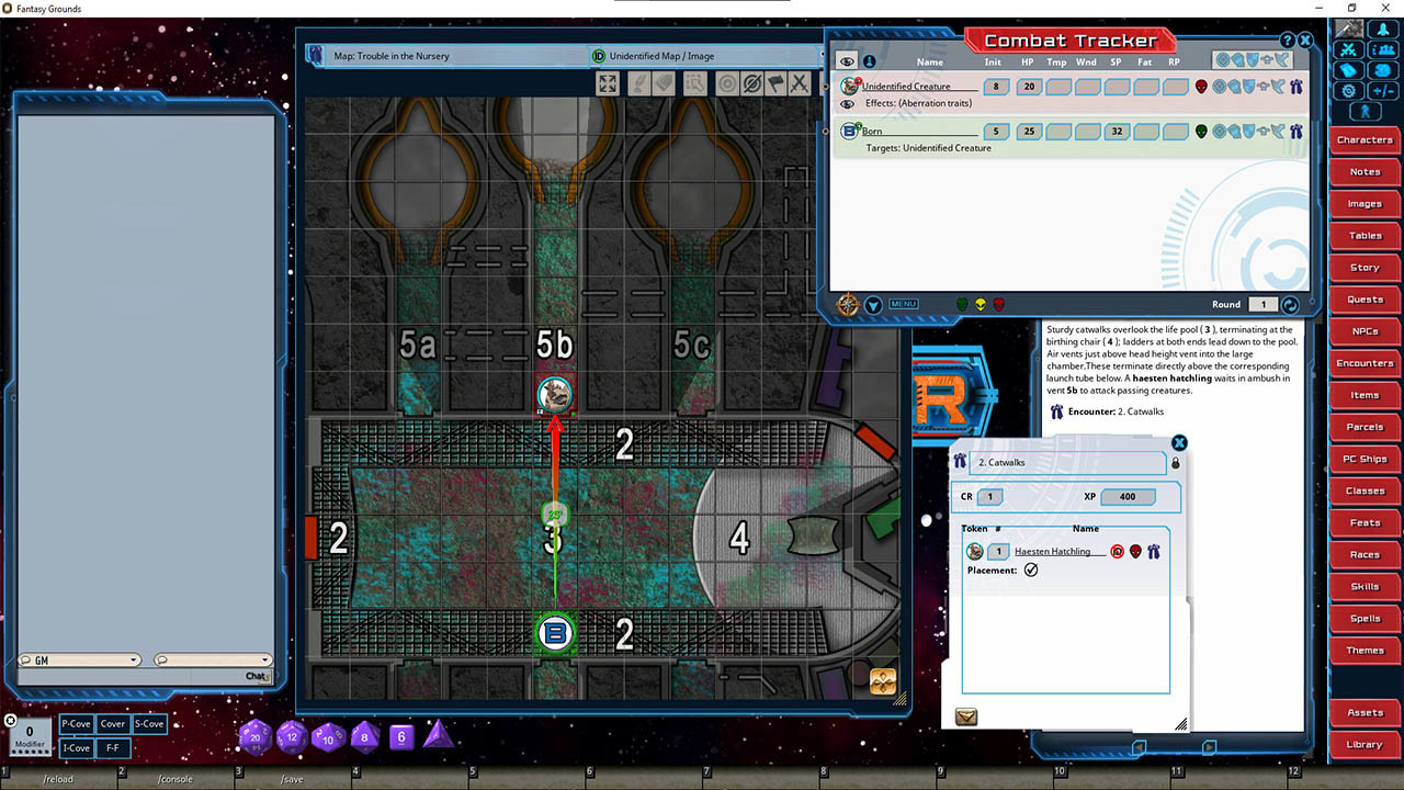 Fantasy Grounds - Star System Set: Querritix (FULL SET) screenshot 1
