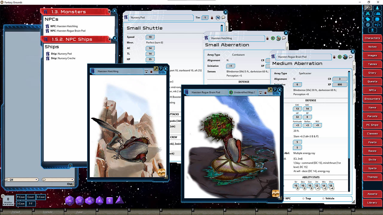 Fantasy Grounds - Star System Set: Querritix (FULL SET) screenshot 2