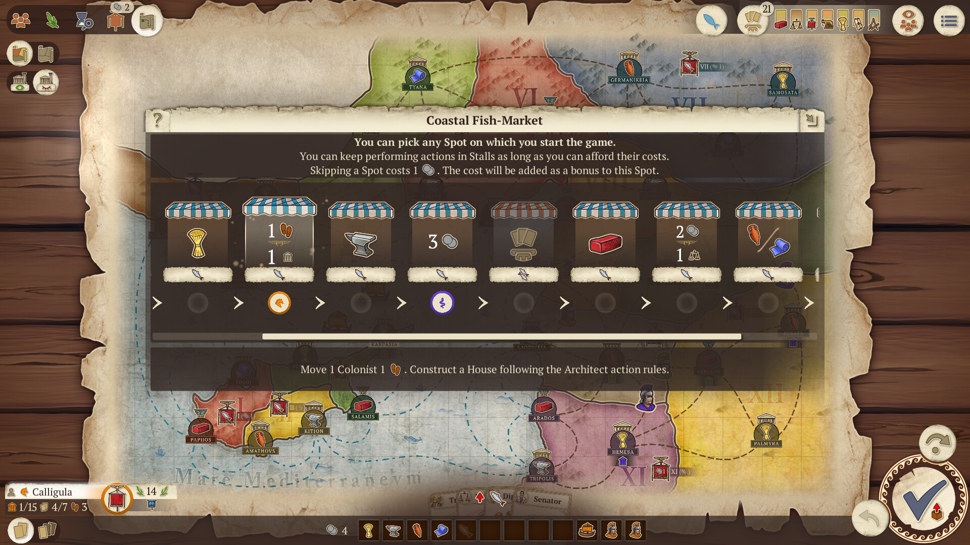 Concordia: Digital Edition - Fish Market screenshot 2