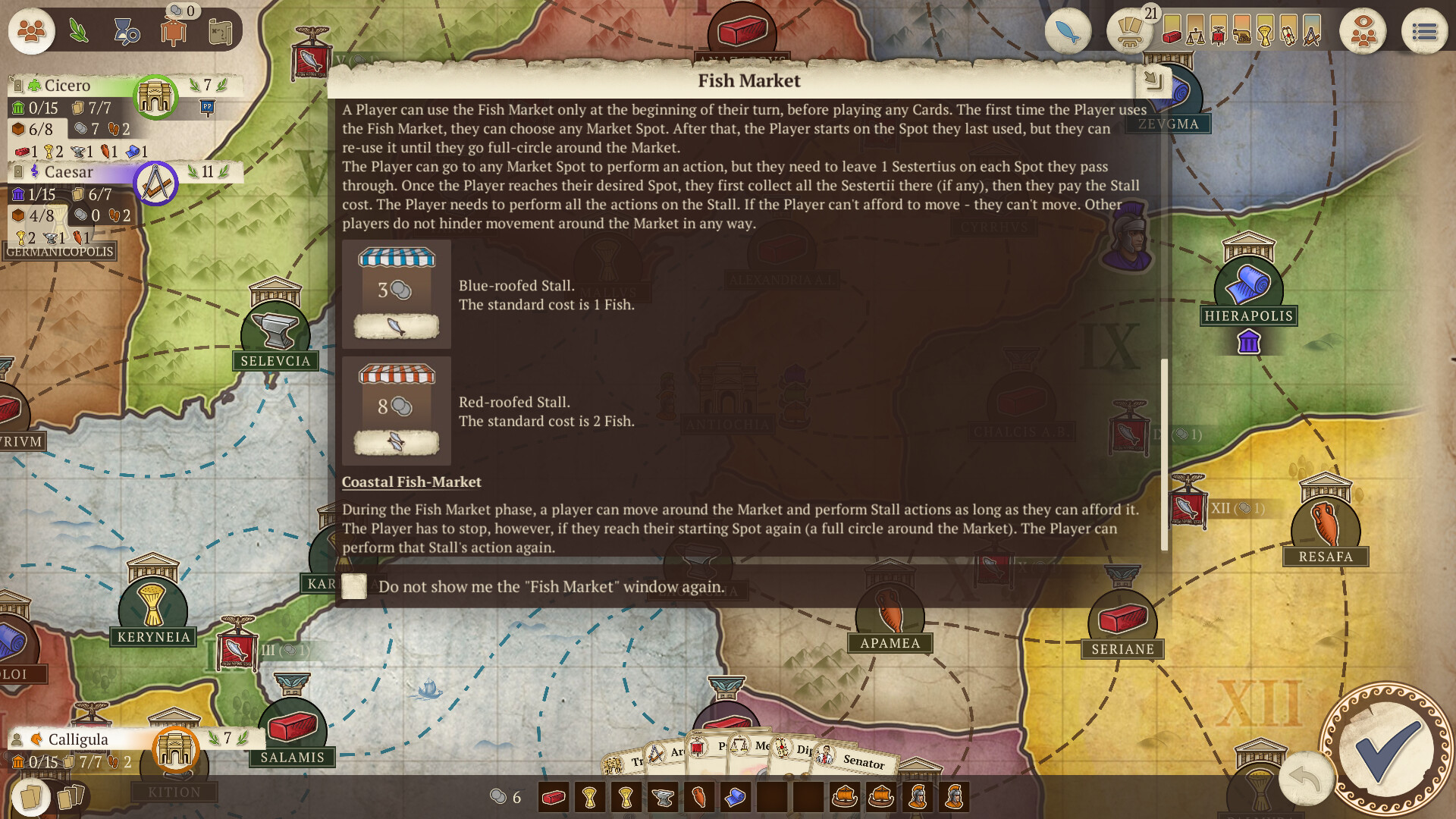 Concordia: Digital Edition - Fish Market screenshot 7