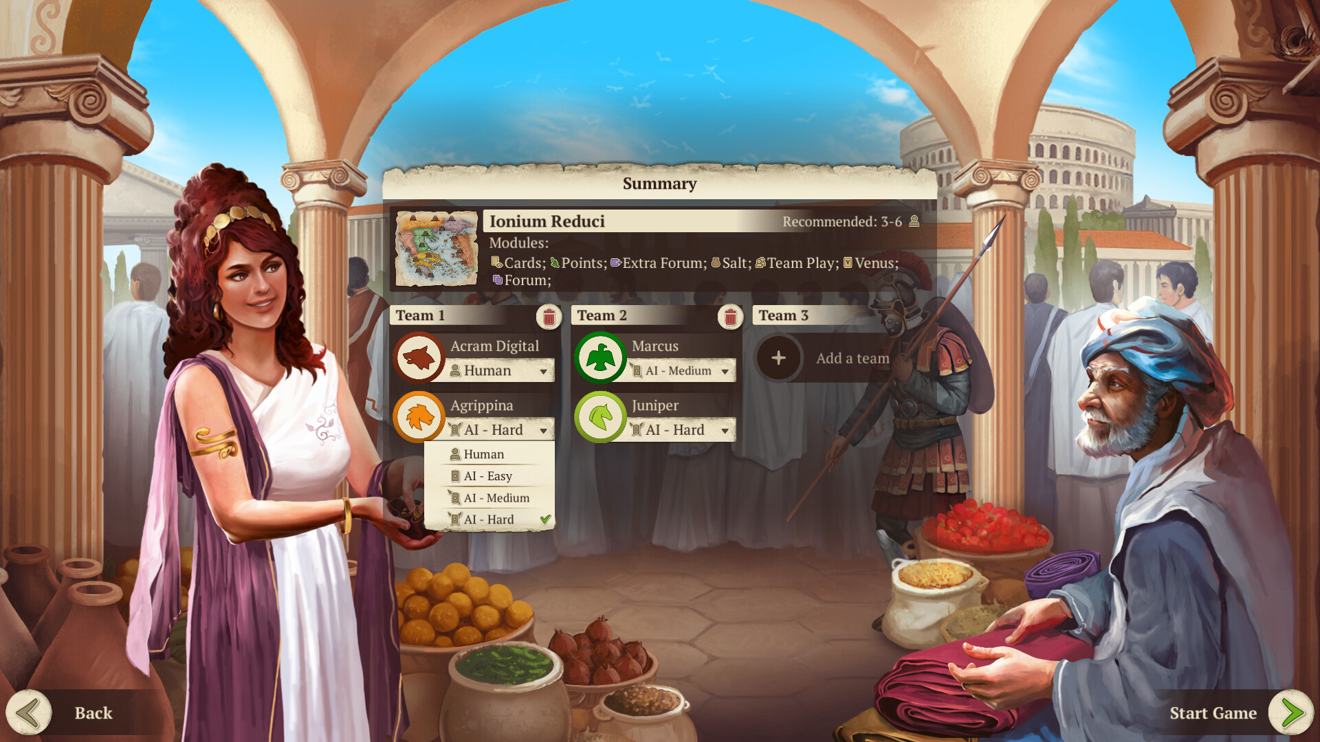 Concordia: Digital Edition - Venus screenshot 3