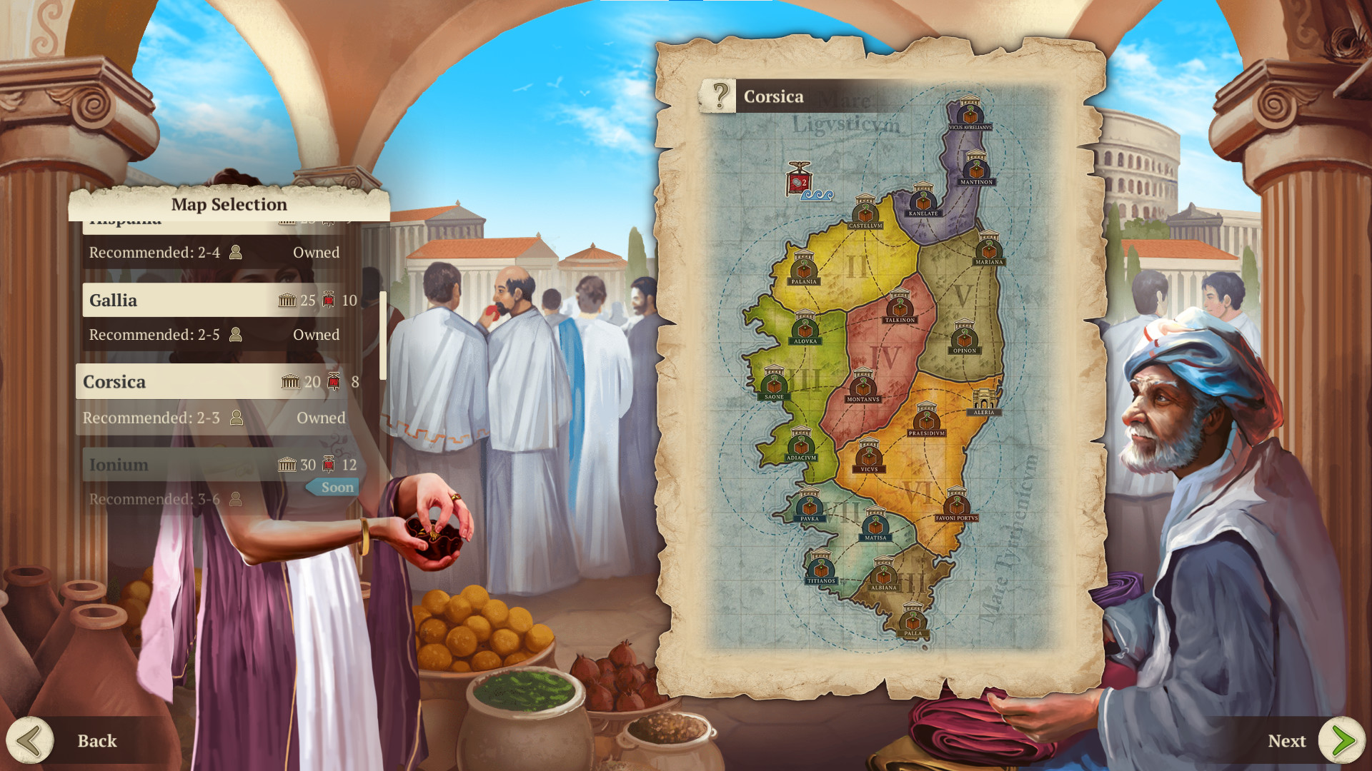 Concordia: Digital Edition - Gallia & Corsica screenshot 2