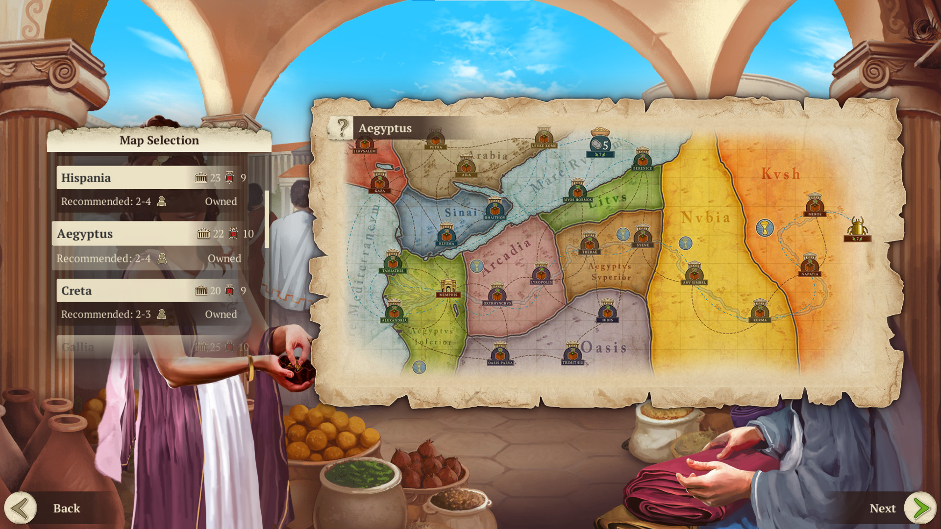 Concordia: Digital Edition - Aegyptus & Creta screenshot 7