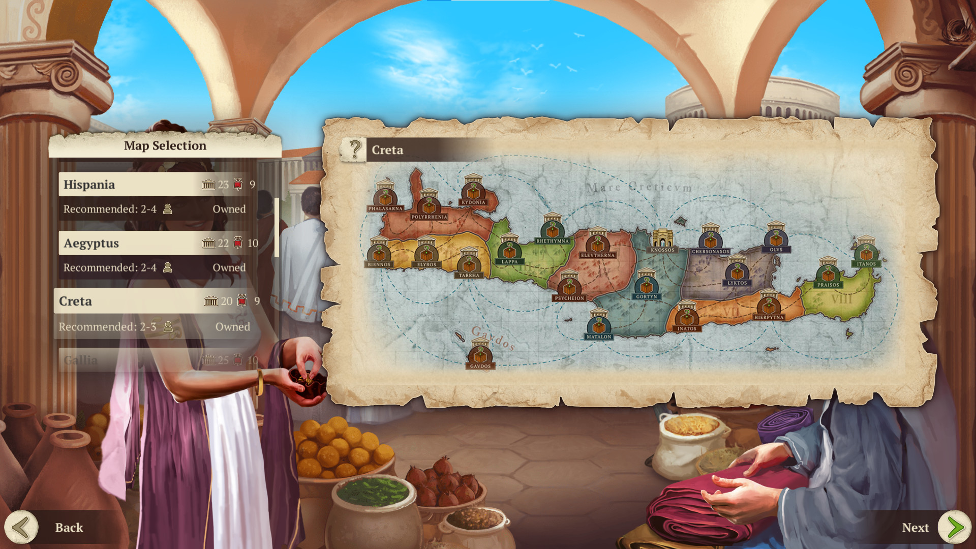 Concordia: Digital Edition - Aegyptus & Creta screenshot 6