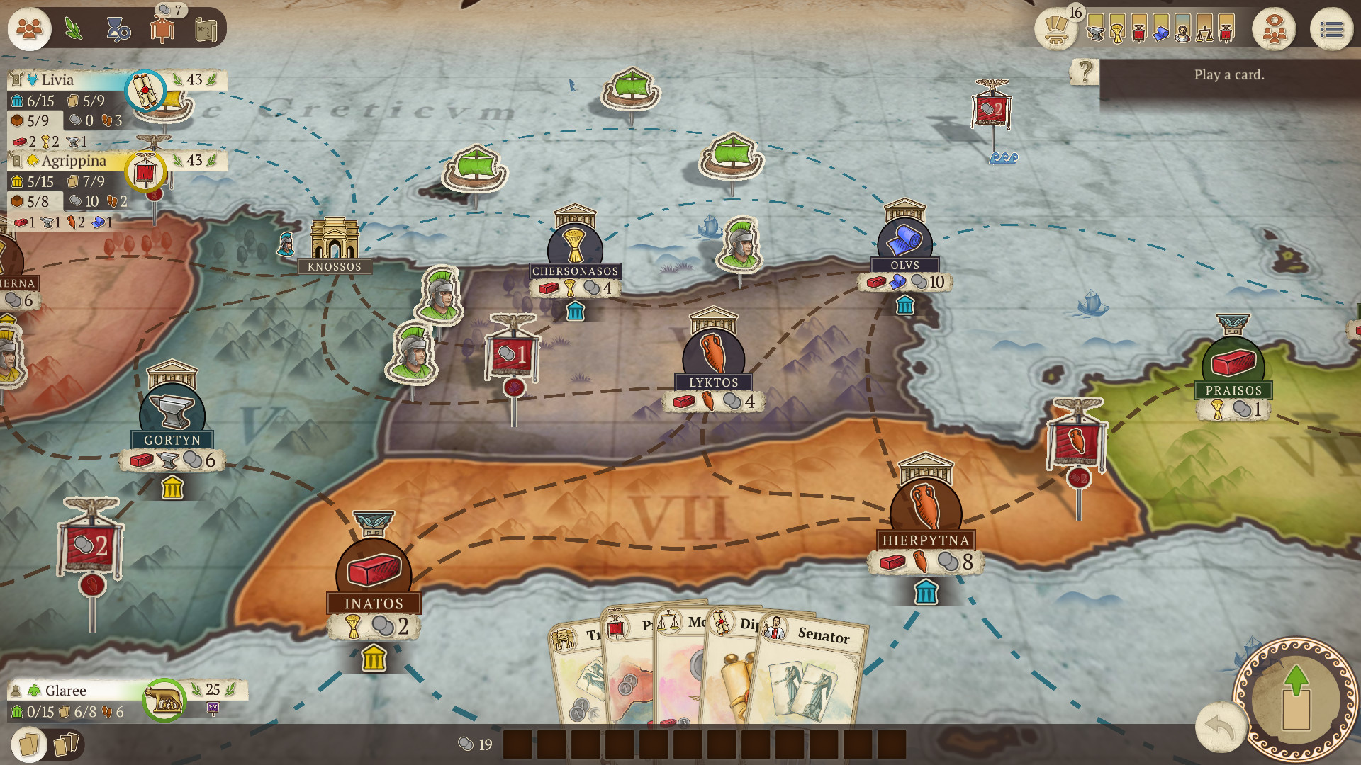 Concordia: Digital Edition - Aegyptus & Creta screenshot 4
