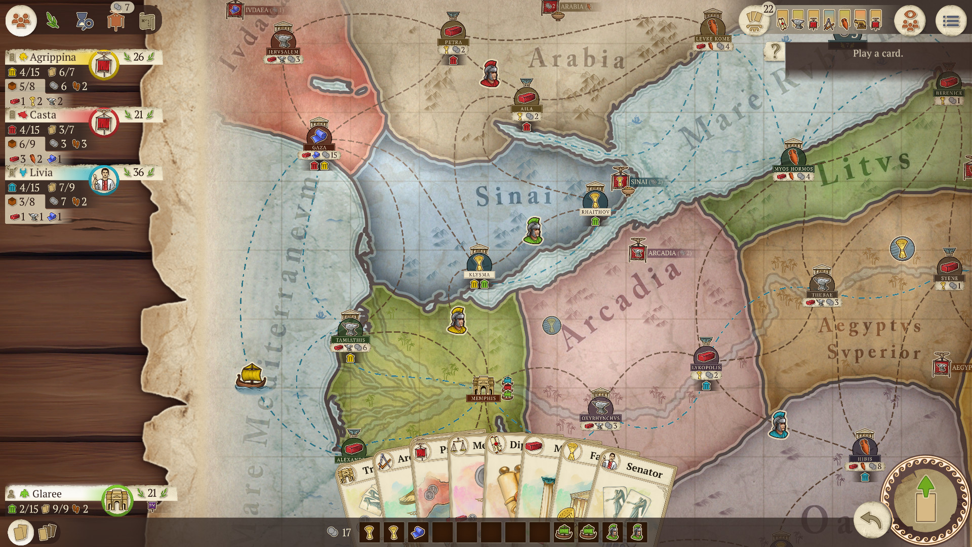 Concordia: Digital Edition - Aegyptus & Creta screenshot 3
