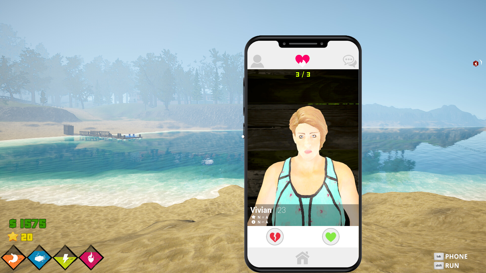 Dating Simulator screenshot 1
