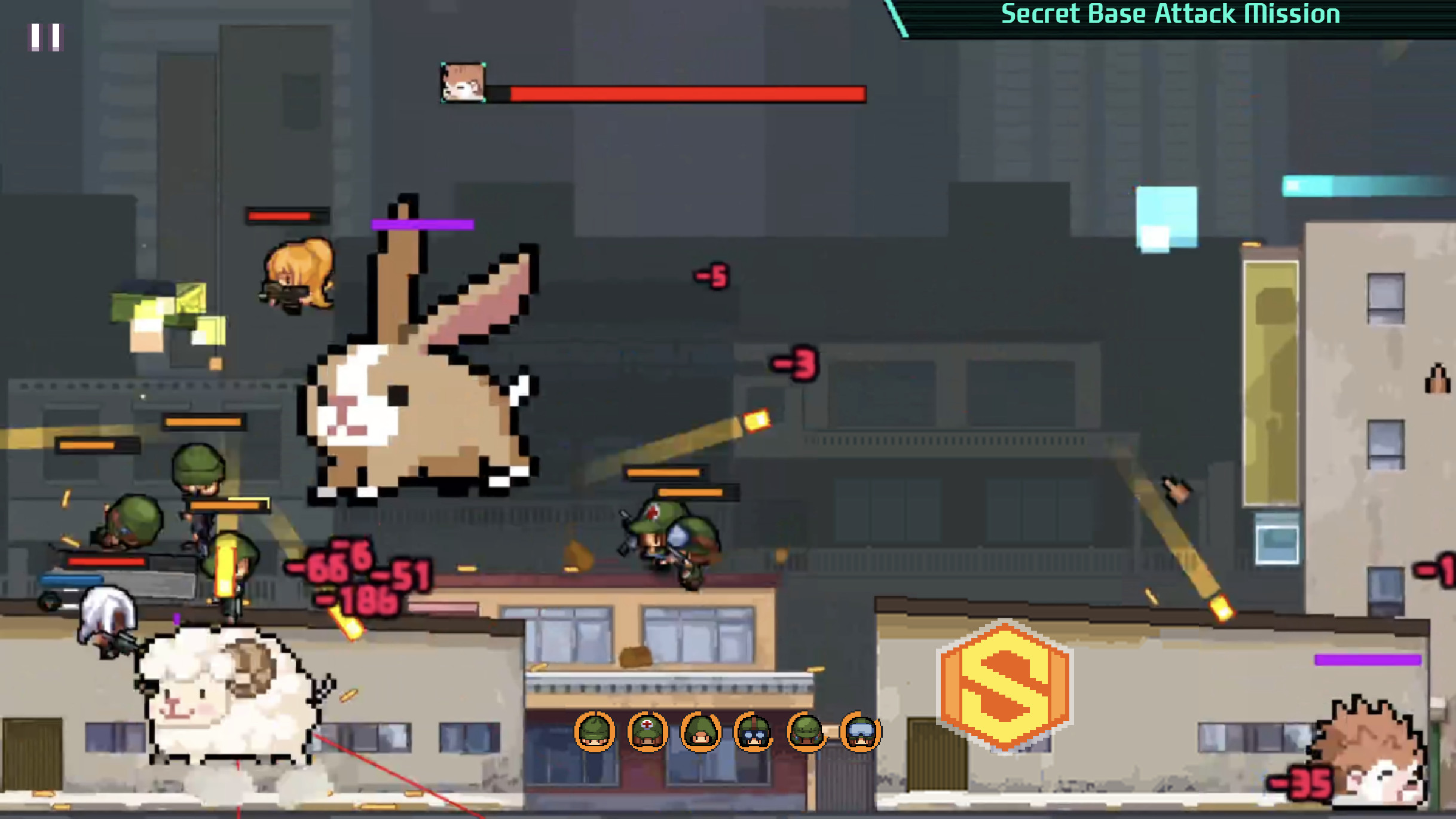 Cute Invaders screenshot 1