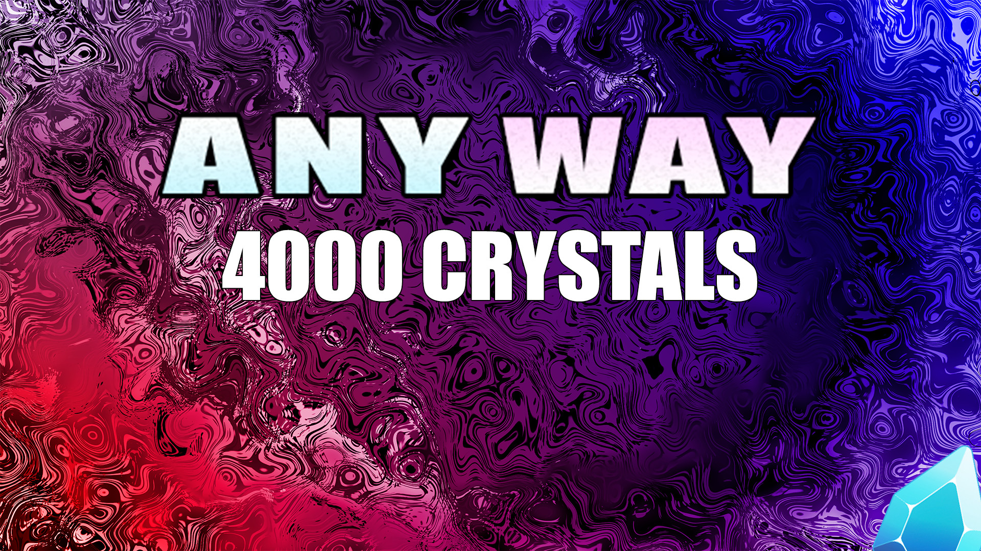 AnyWay! - 4,000 crystals screenshot 1