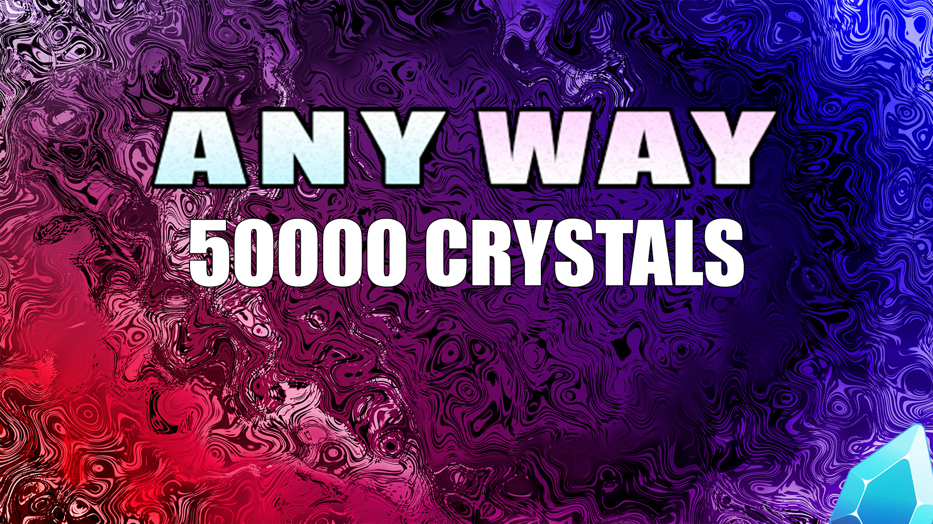 AnyWay! - 50,000 crystals screenshot 1