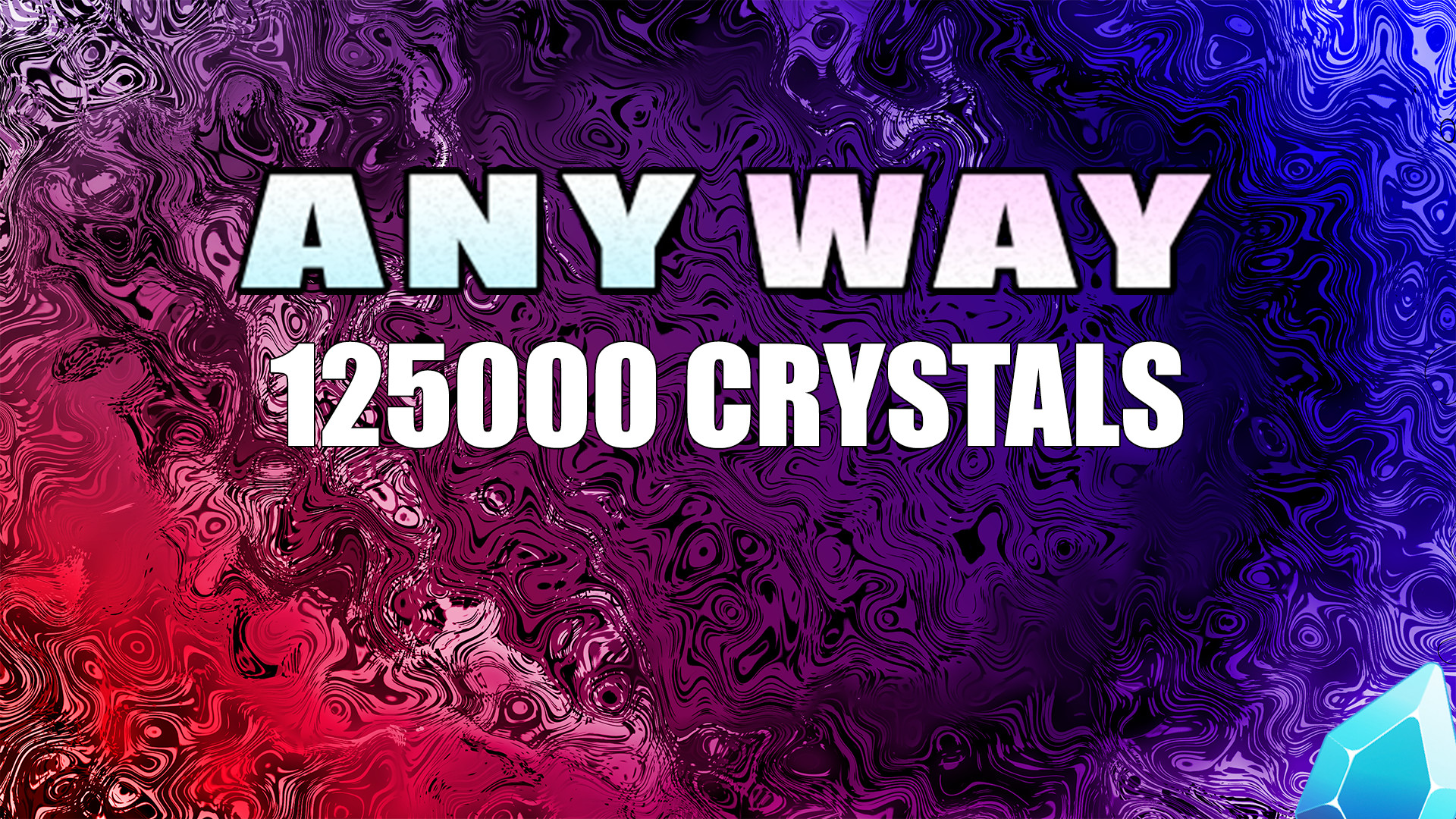 AnyWay! - 125,000 crystals screenshot 1
