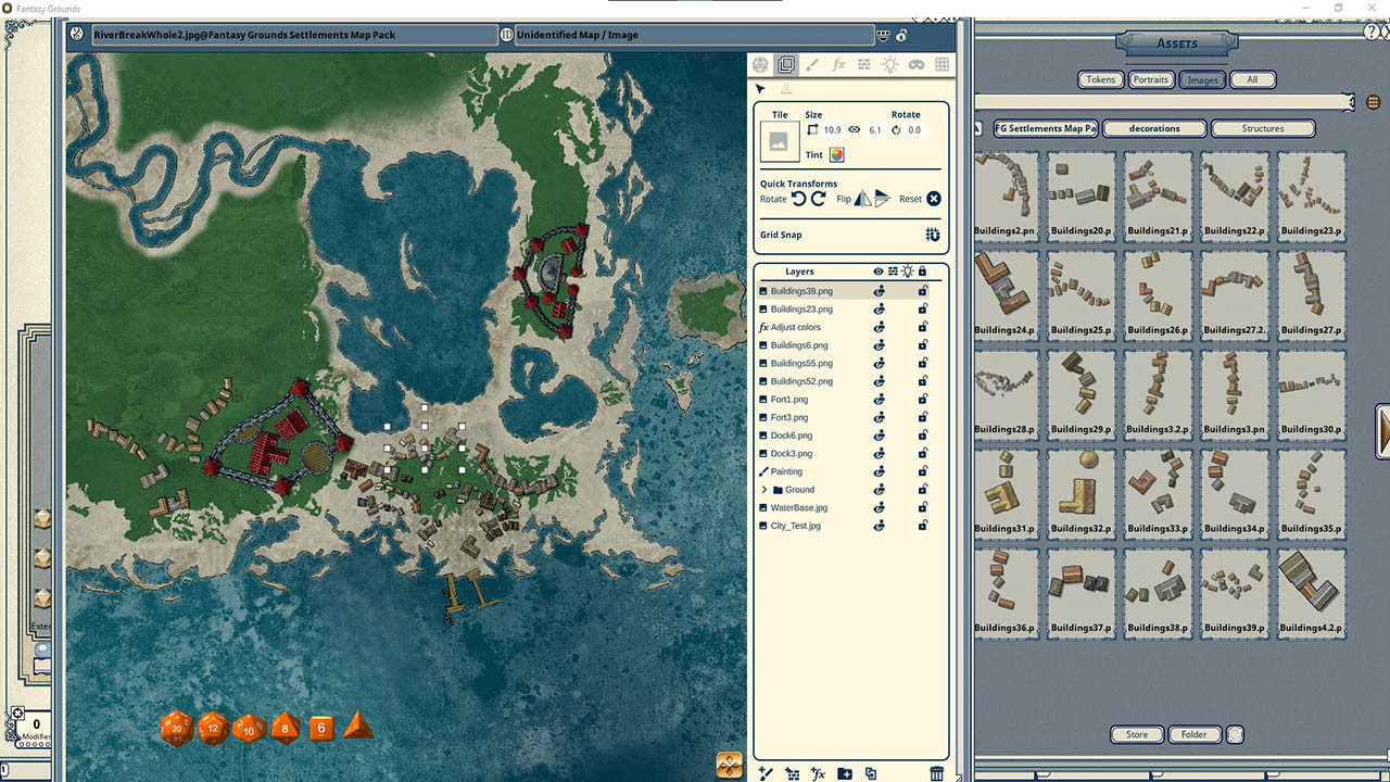 Fantasy Grounds - FG Settlements Map Pack screenshot 5