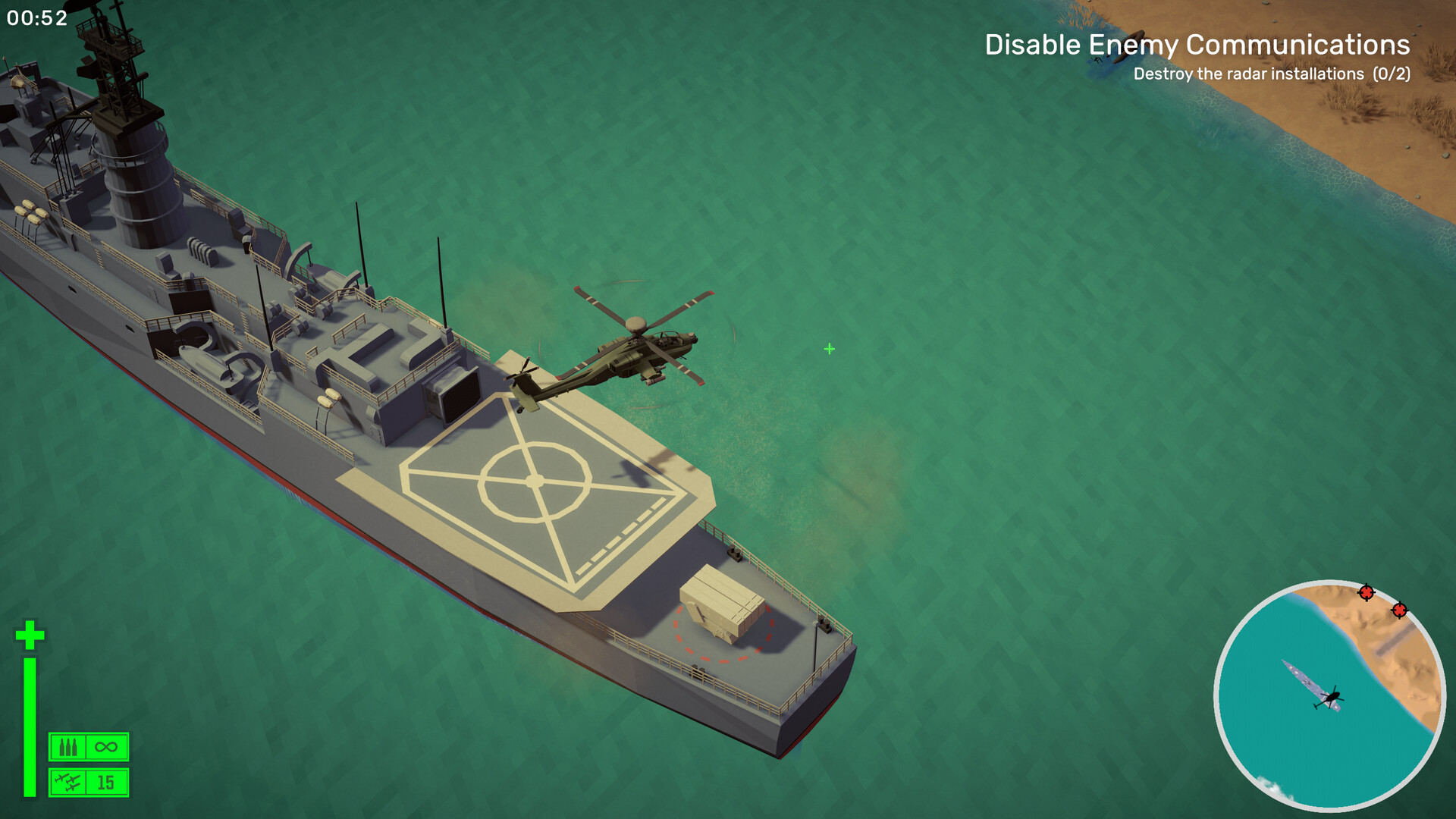 遊戲中的叢林場景