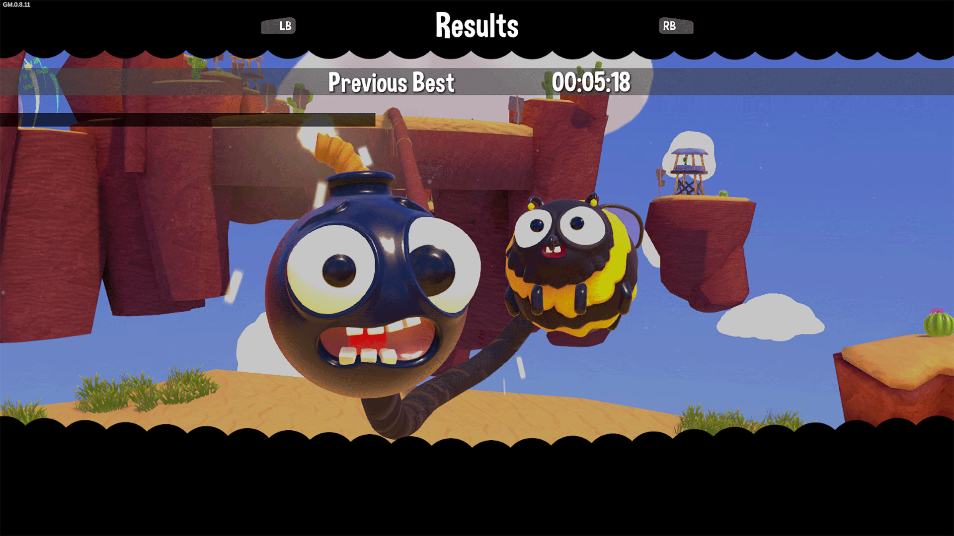 Fling to the Finish - Bomb Character screenshot 1