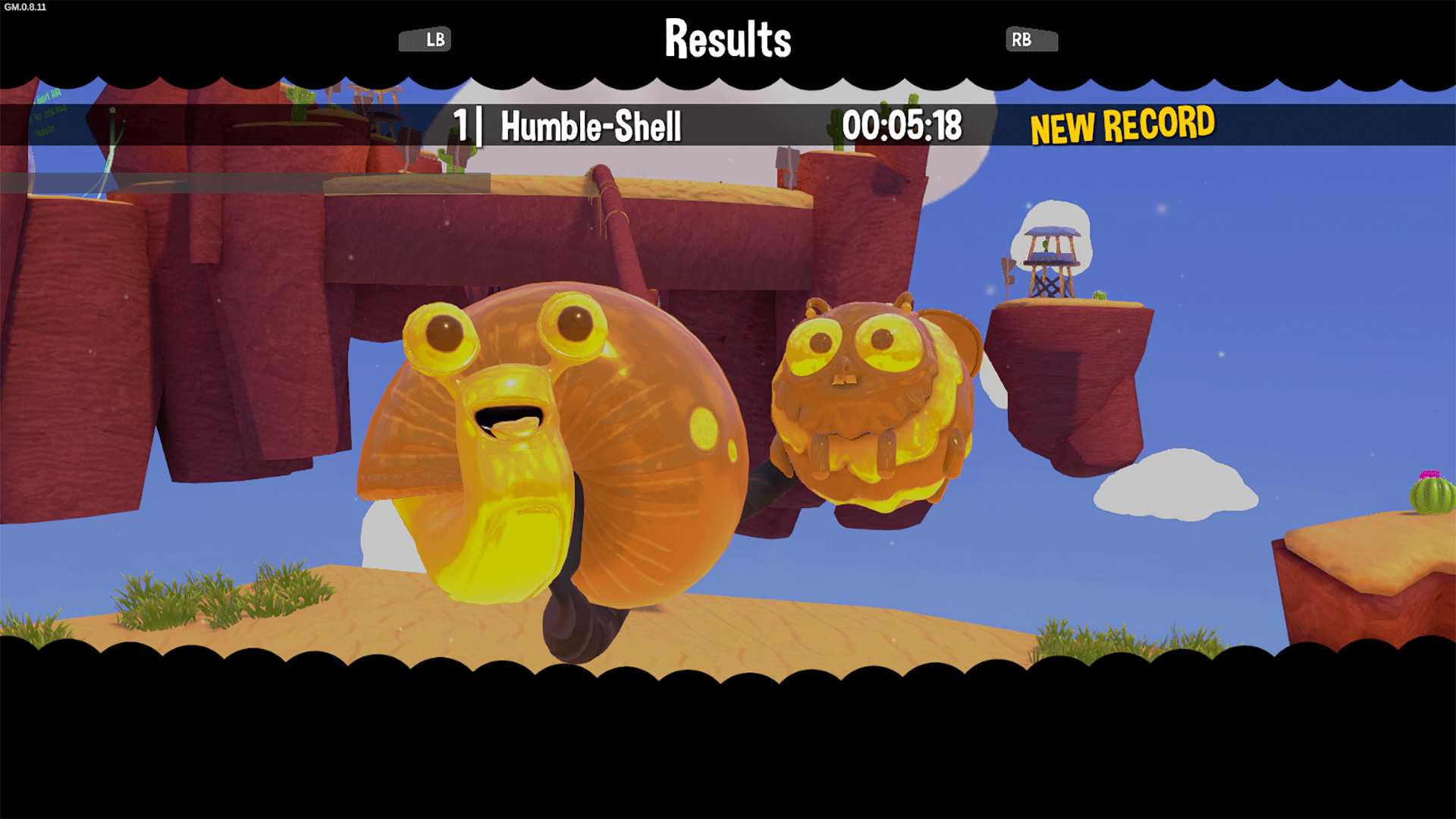 Fling to the Finish - Gold Skins screenshot 1