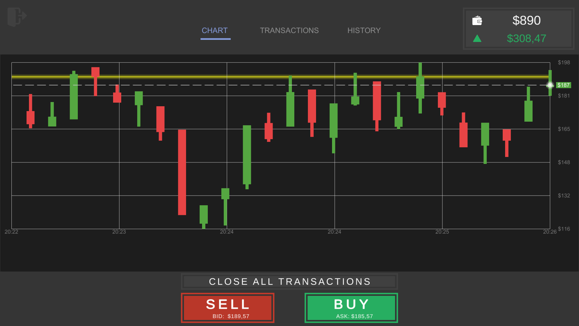 Idle Trading Simulator screenshot 1
