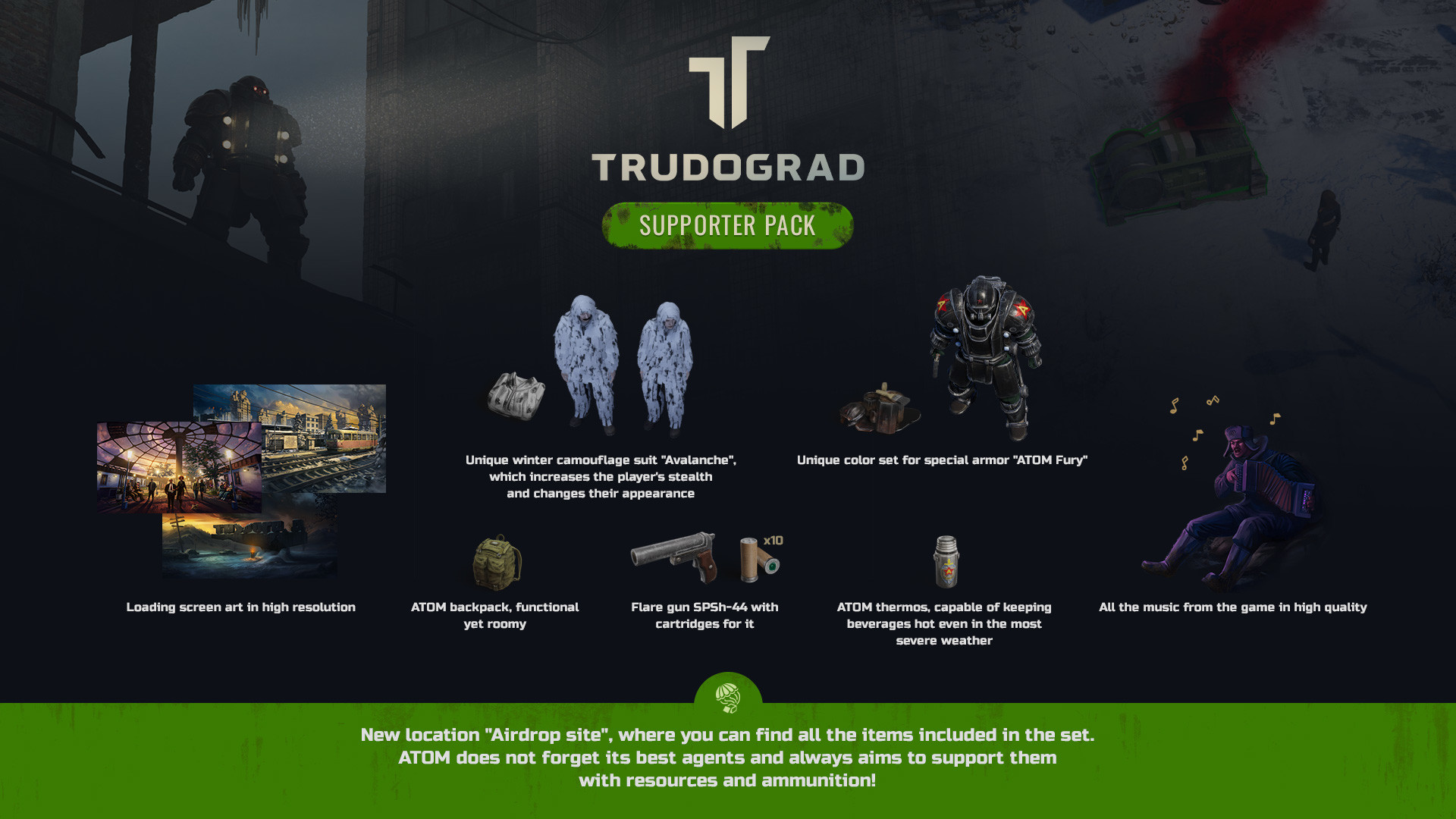 ATOM RPG Trudograd - Supporter Pack screenshot 4