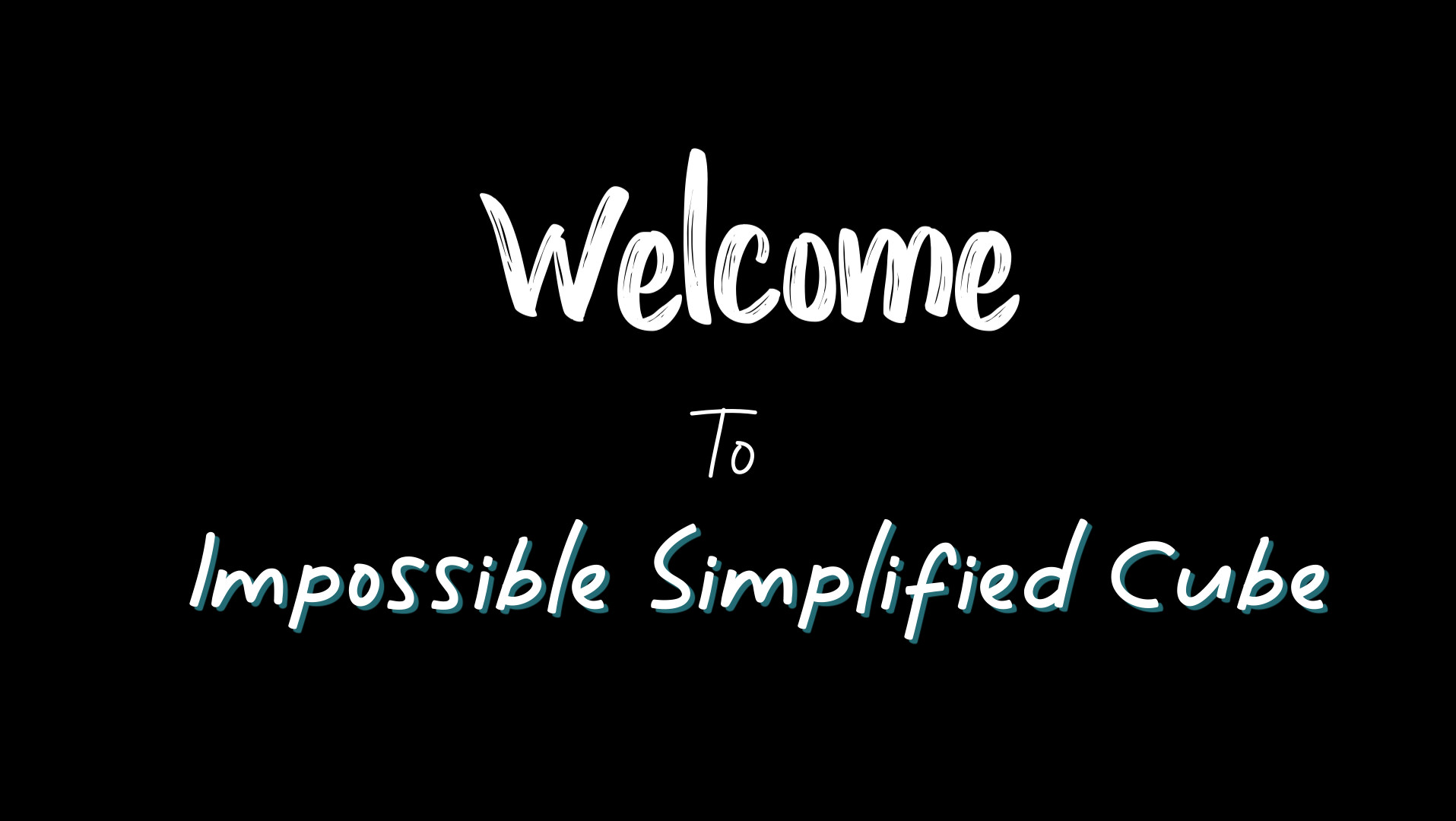 Impossible Simplified Cube screenshot 1