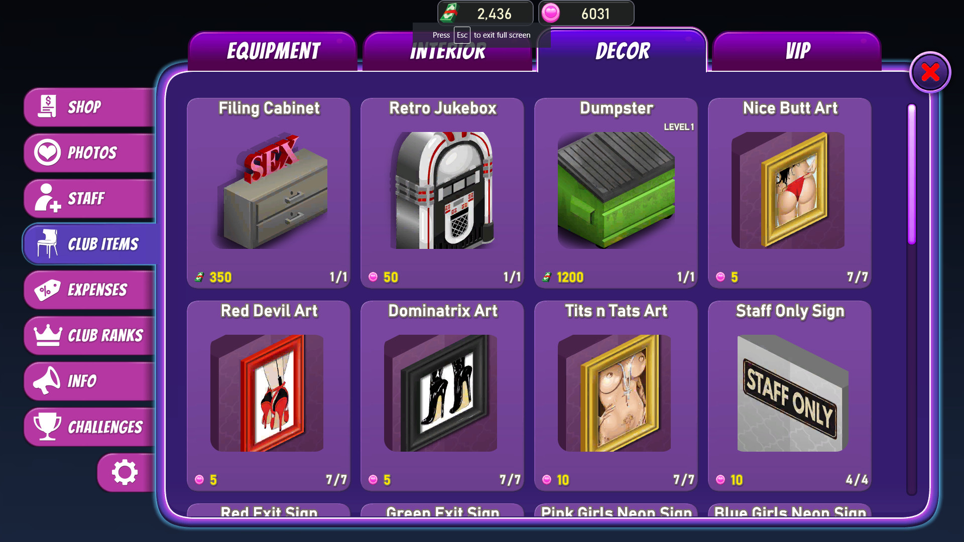 Gentlemen's Club screenshot 7